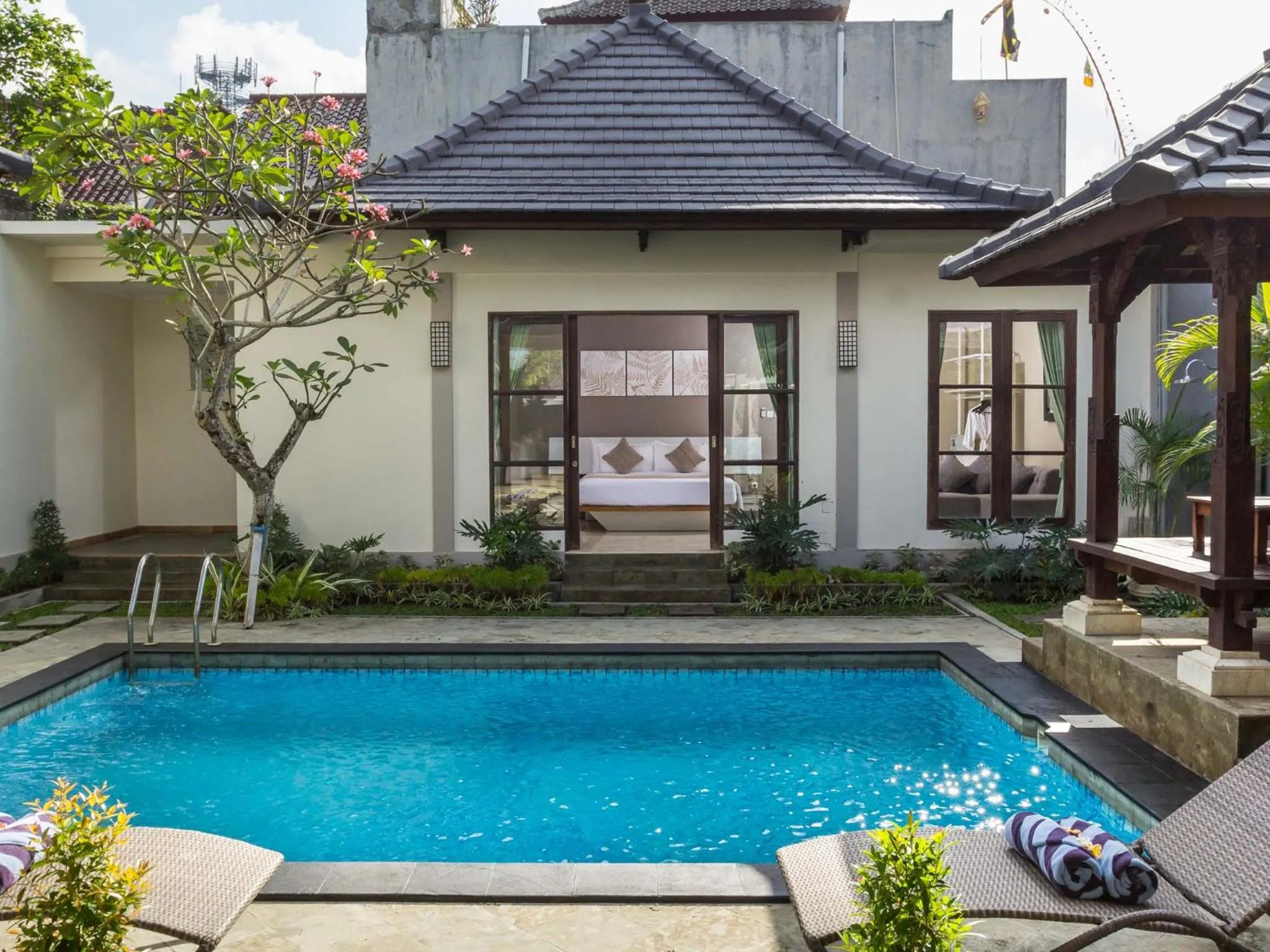 Property building in Dura Villas Bali at Kerobokan