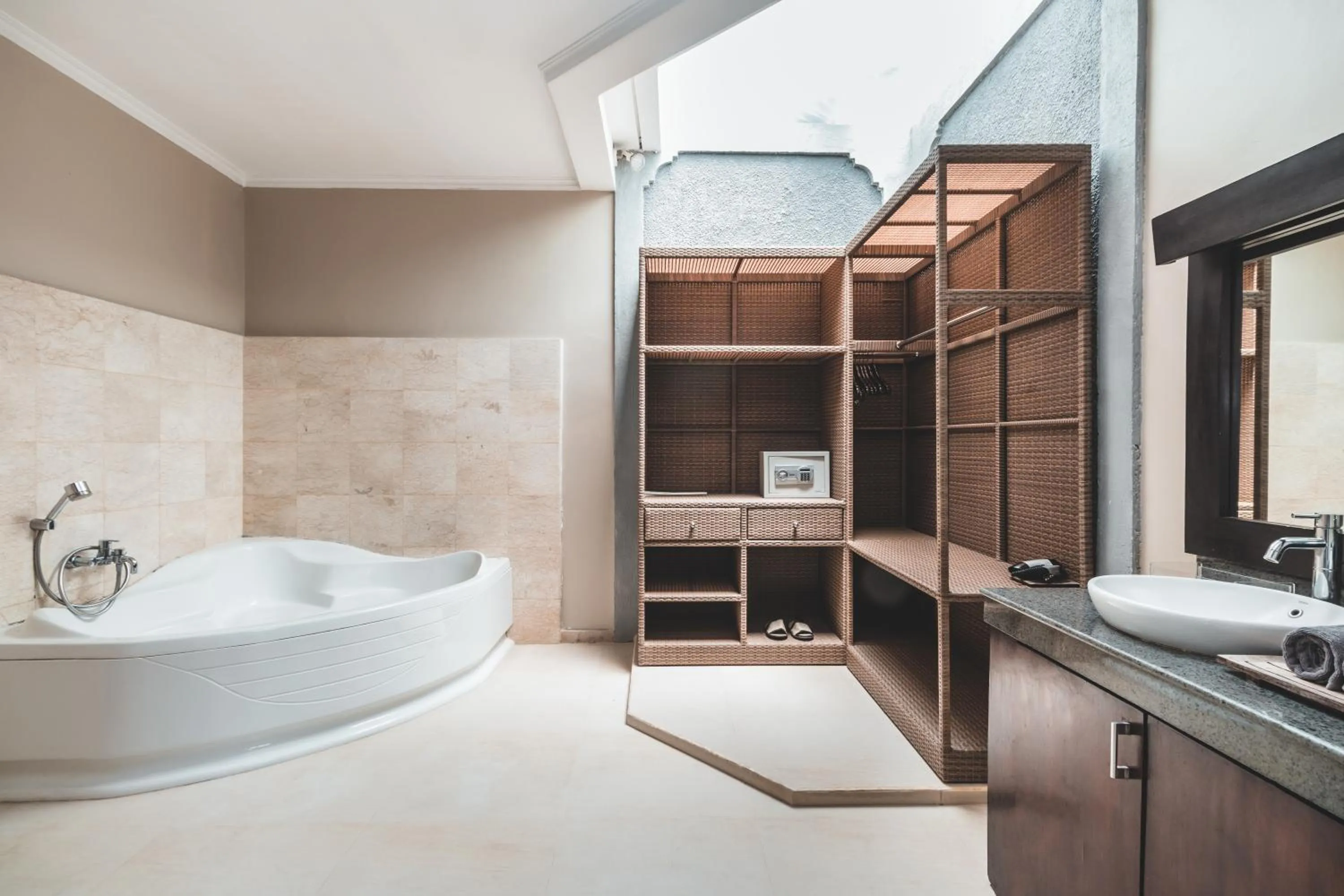 Bathroom in Dura Villas Bali at Kerobokan