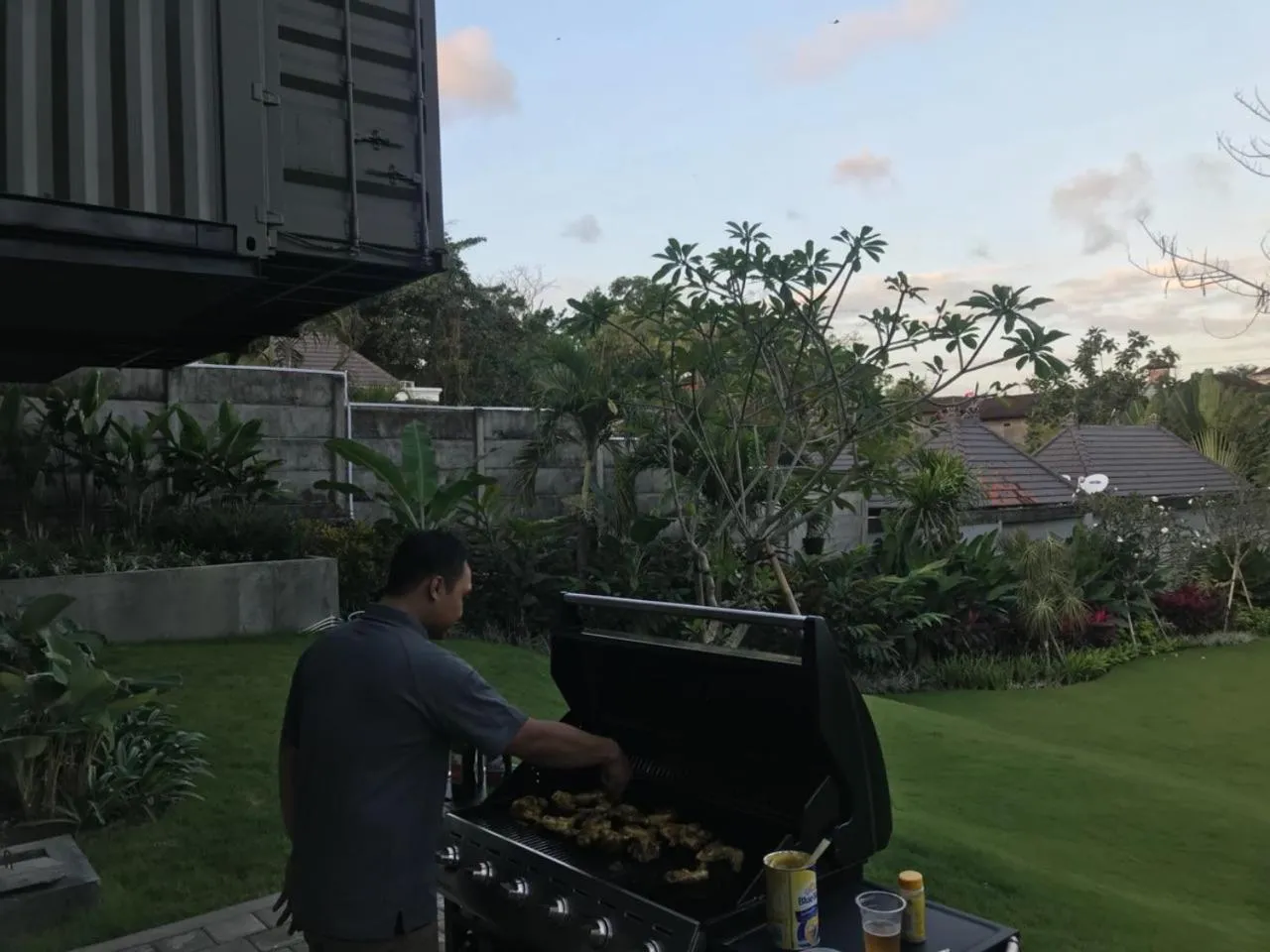 BBQ facilities in Dura Villas Bali at Kerobokan