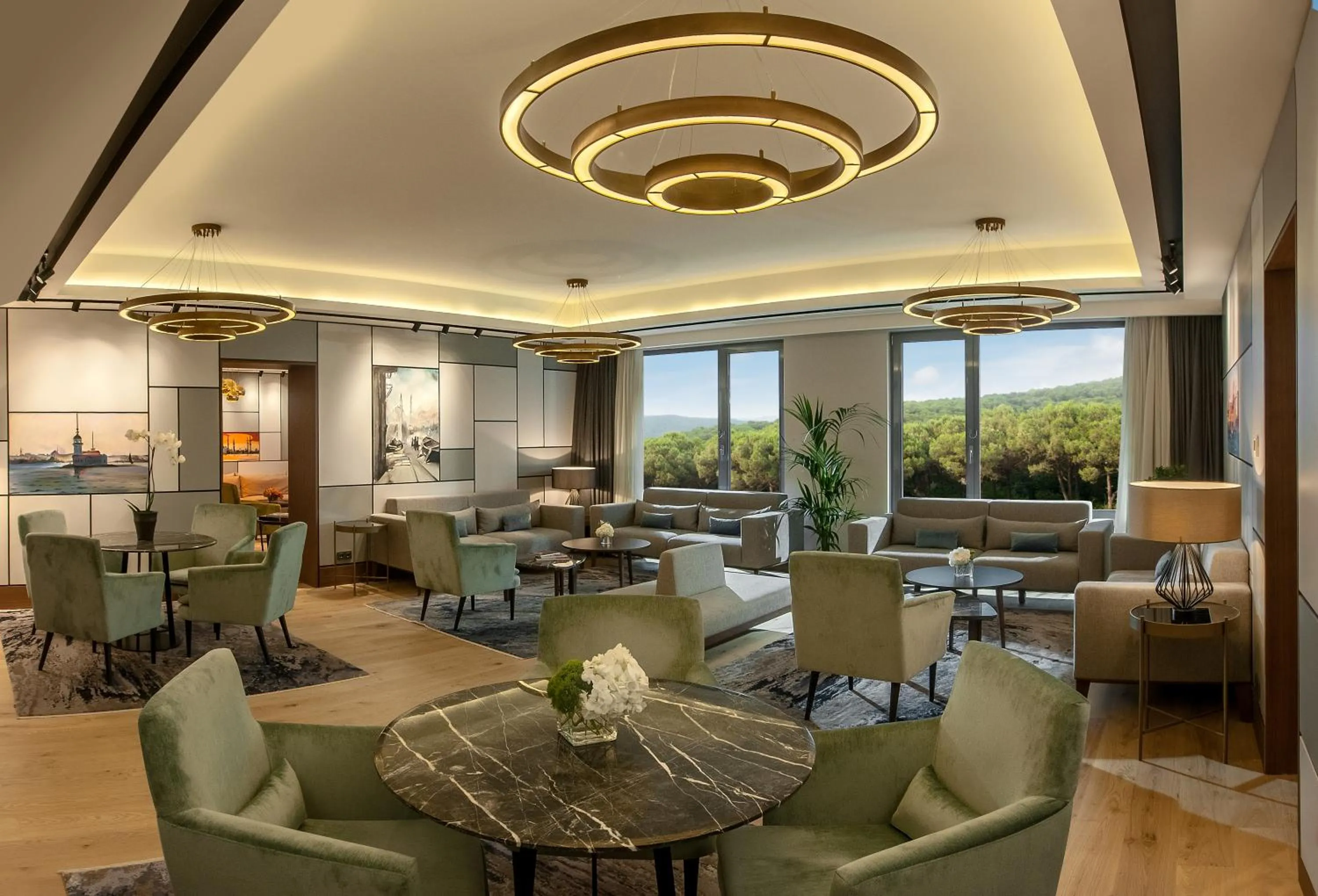 Lobby or reception in Somerset Maslak Istanbul