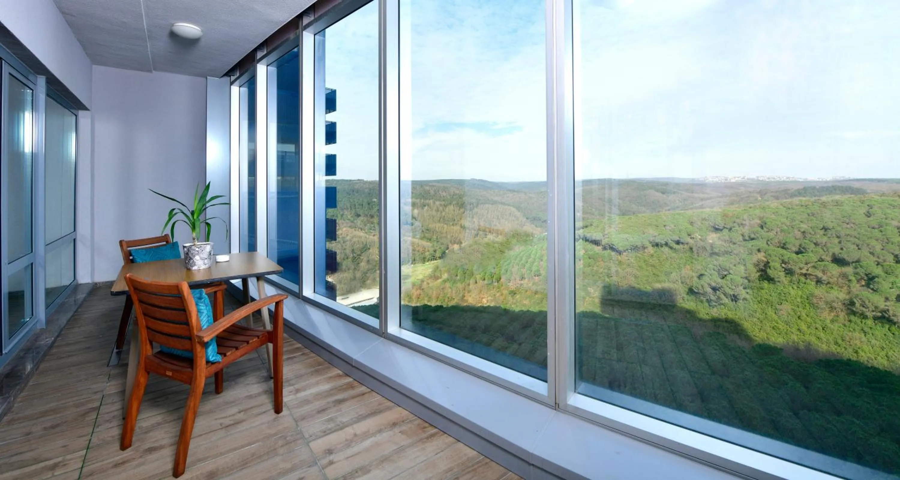 Balcony/Terrace in Somerset Maslak Istanbul