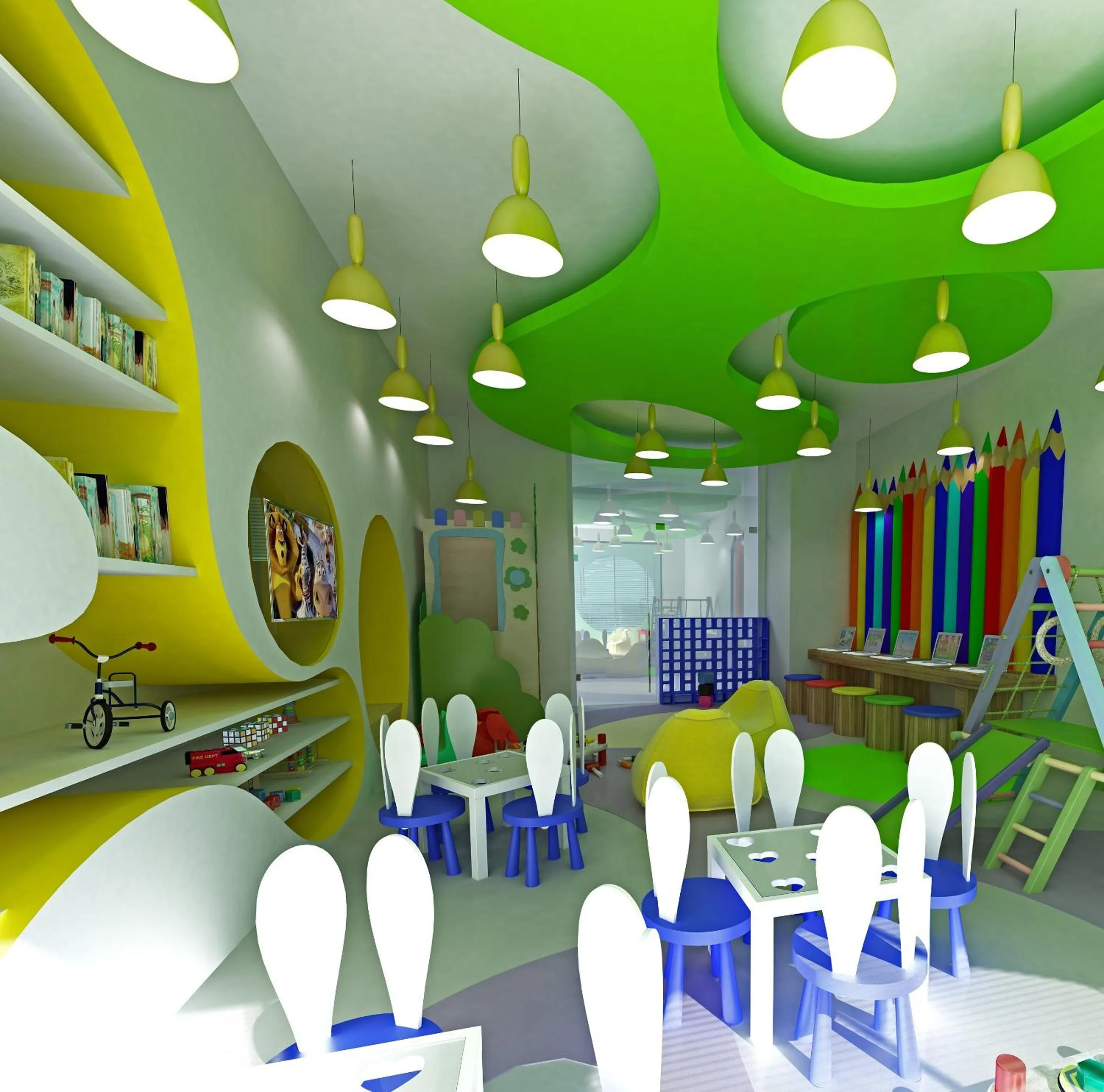 Area and facilities in Somerset Maslak Istanbul