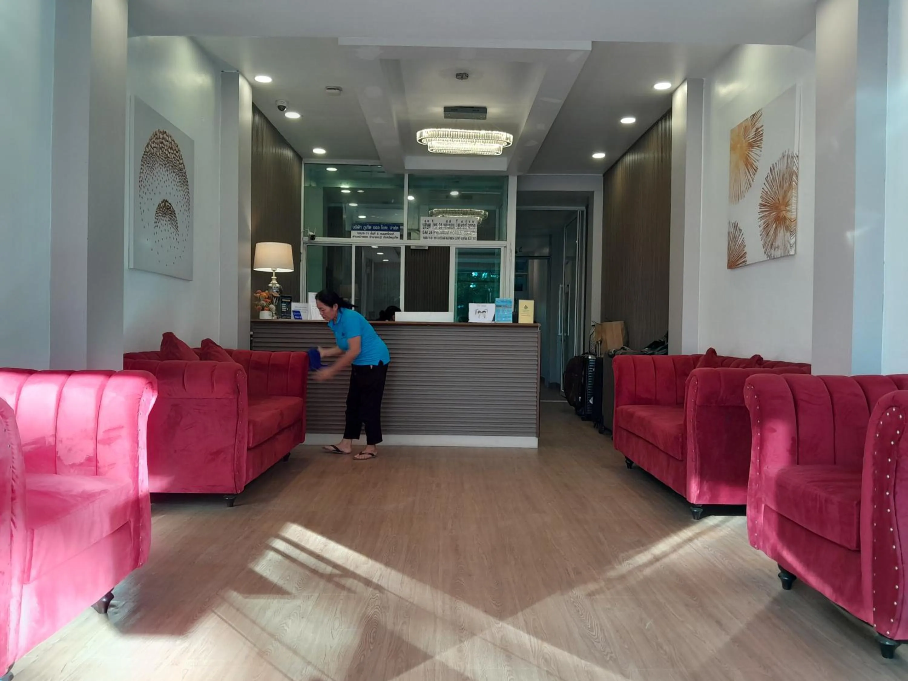 Lobby or reception in Modern Living Residence