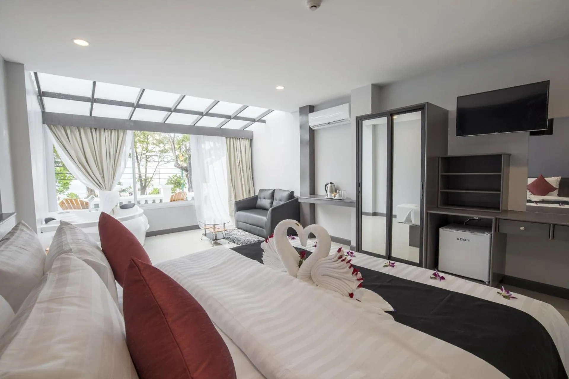 Living room in Modern Living Residence