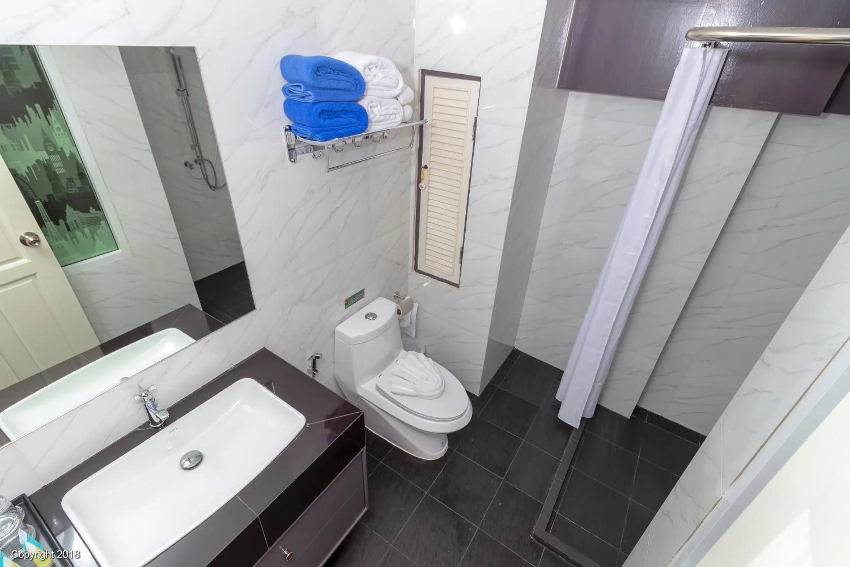 Bathroom in Modern Living Residence