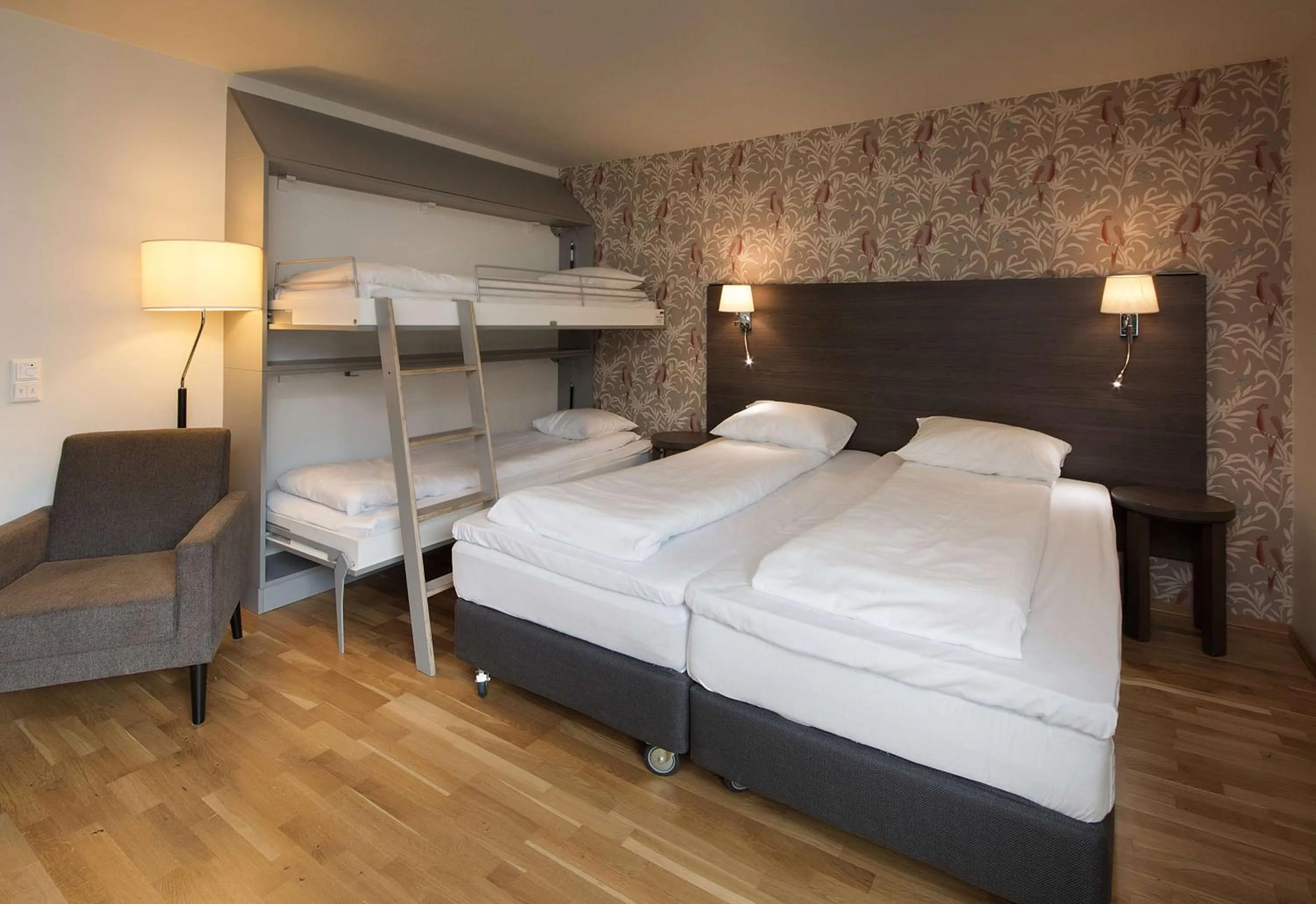 Bedroom, Bed in Scandic Bakklandet