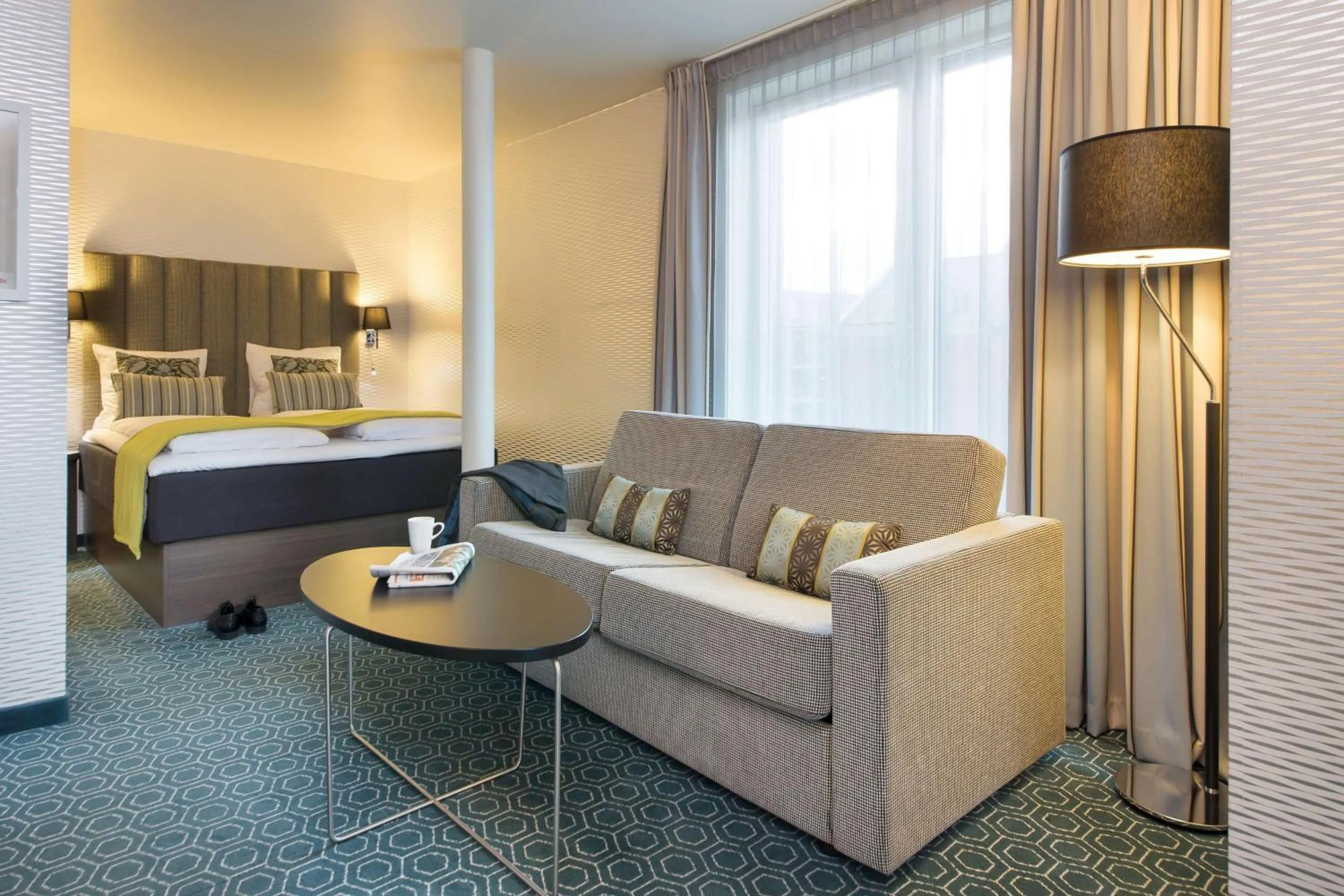 Photo of the whole room, Bed in Scandic Bakklandet