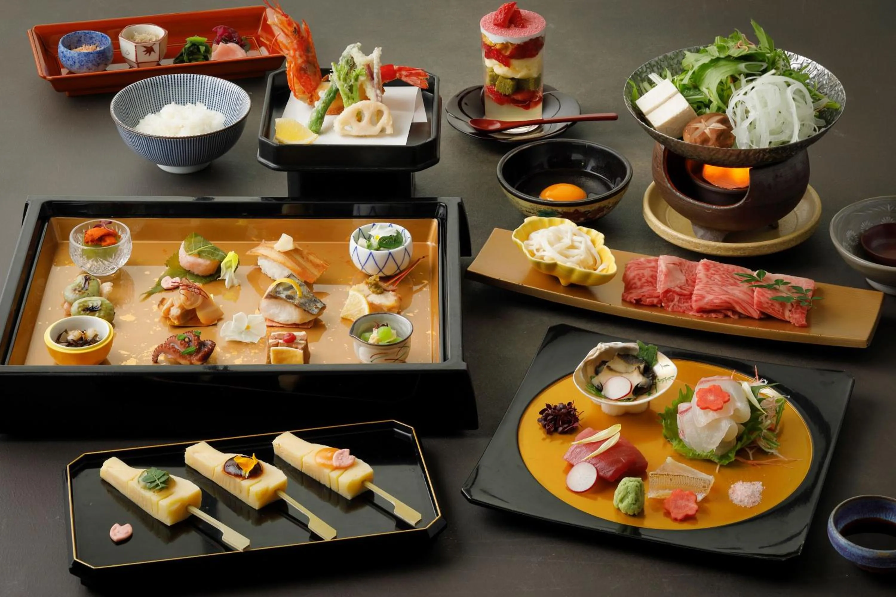 Dinner in Gion Ryokan Karaku