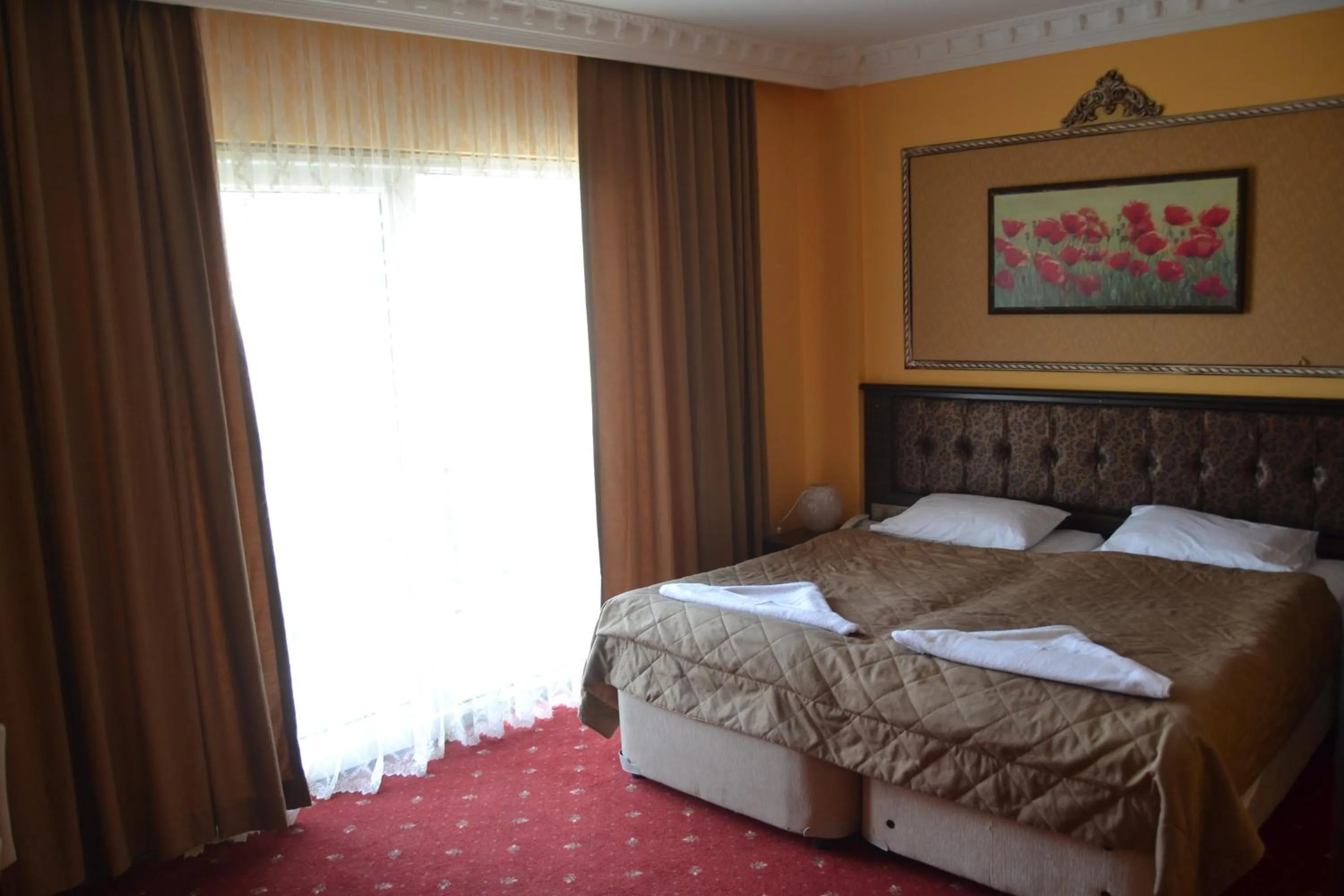 Bed in Hotel Deniz Eceabat