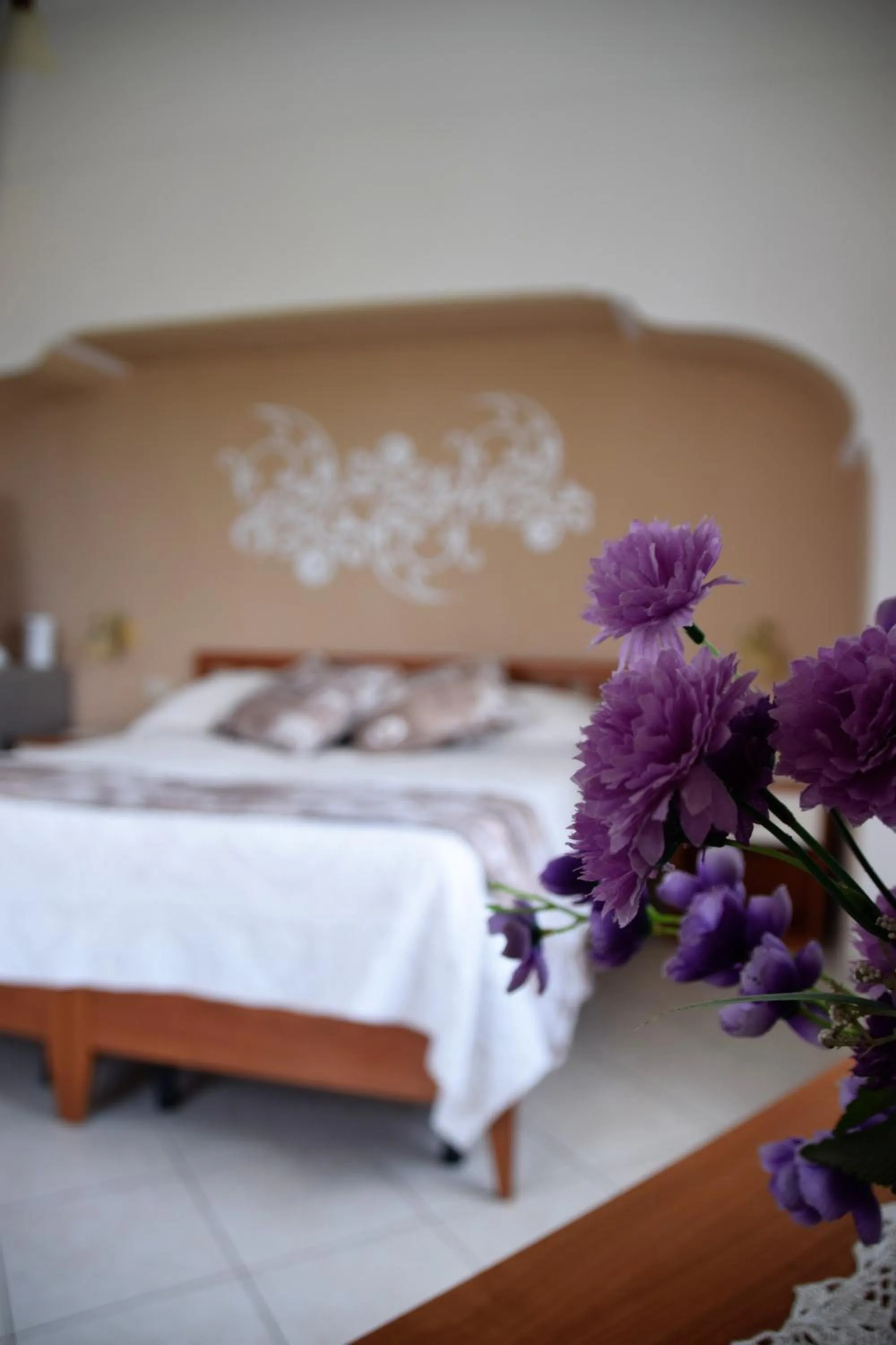 Deluxe Double or Twin Room with Sea View in villa damecuta B&B