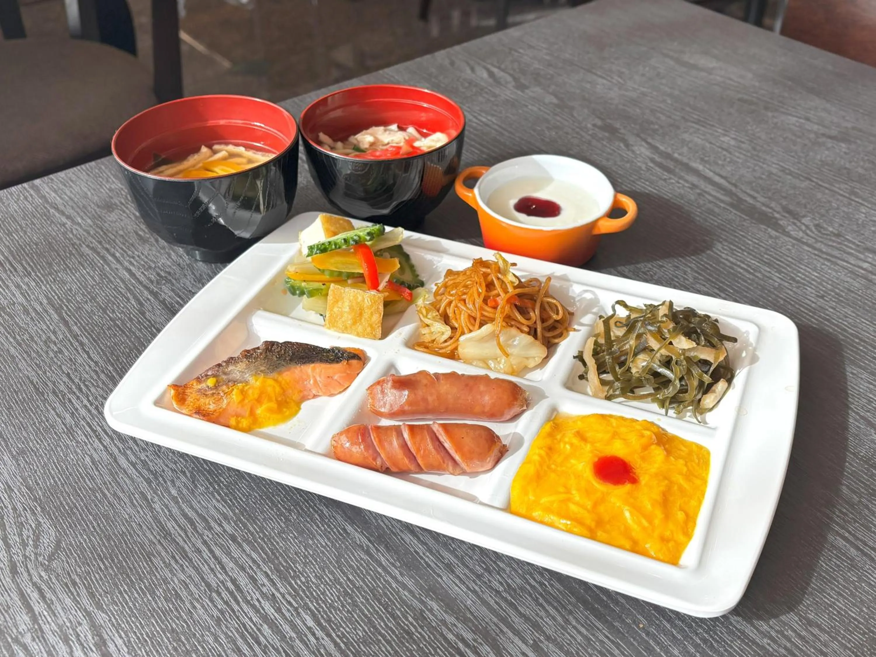 Food in Hotel Azat Naha