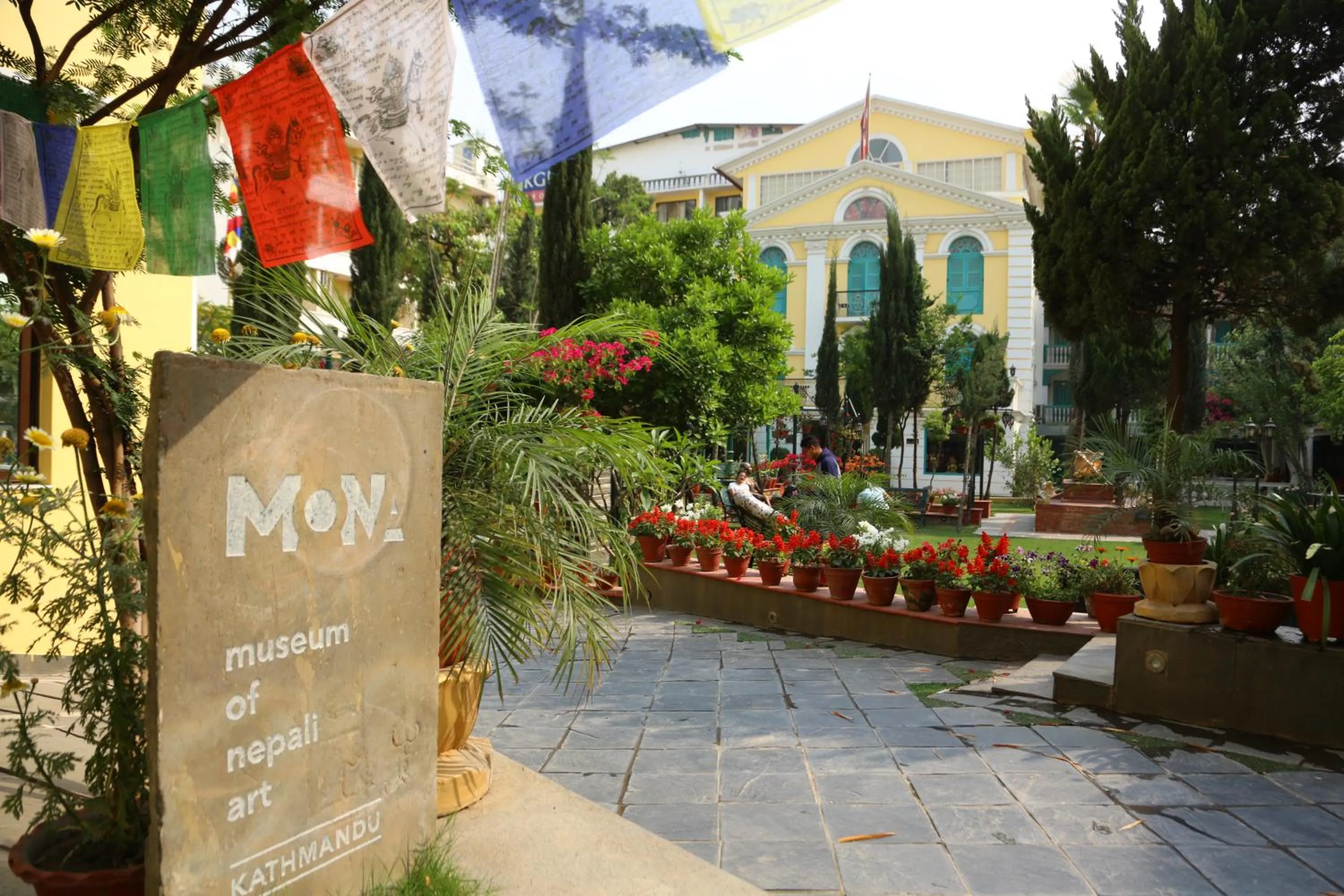 Facade/entrance in Kathmandu Guest House by KGH Group