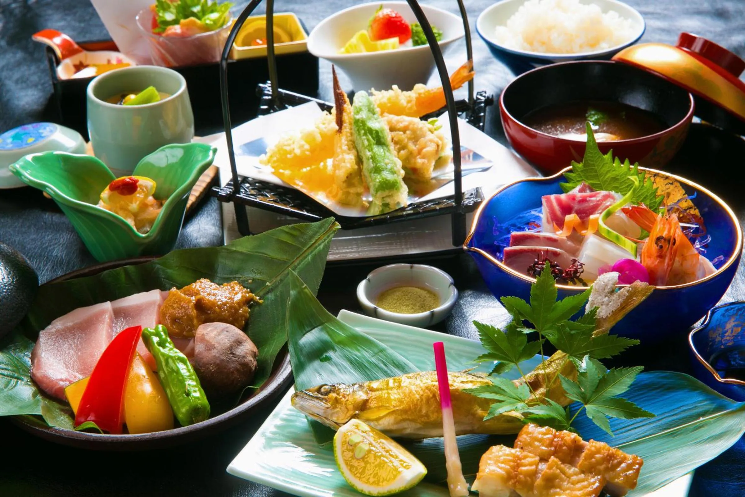 Food close-up in Hotel Koraku