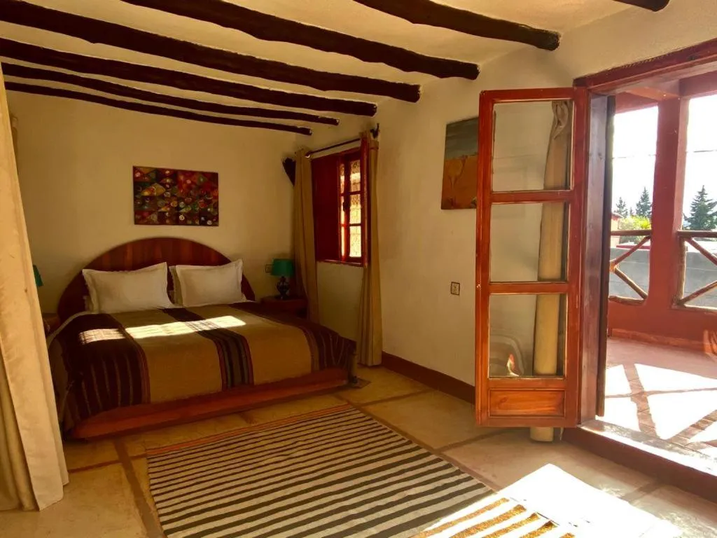 Bed in Relais Esmeralda