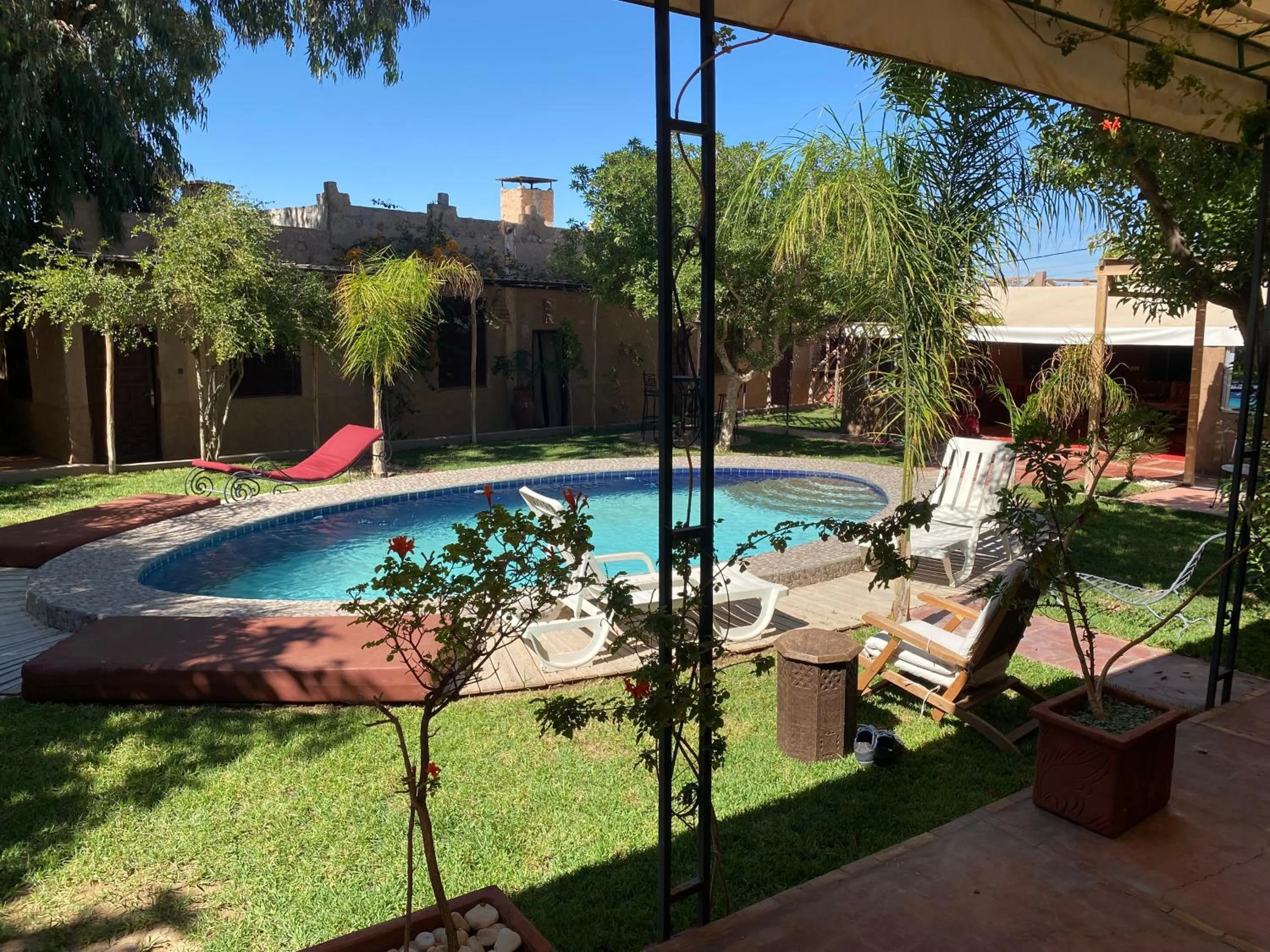 Swimming pool in Relais Esmeralda