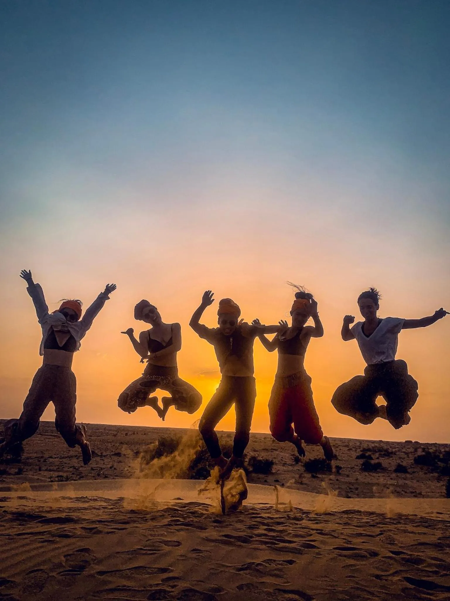 Natural landscape in Wonbin Safari Jaisalmer