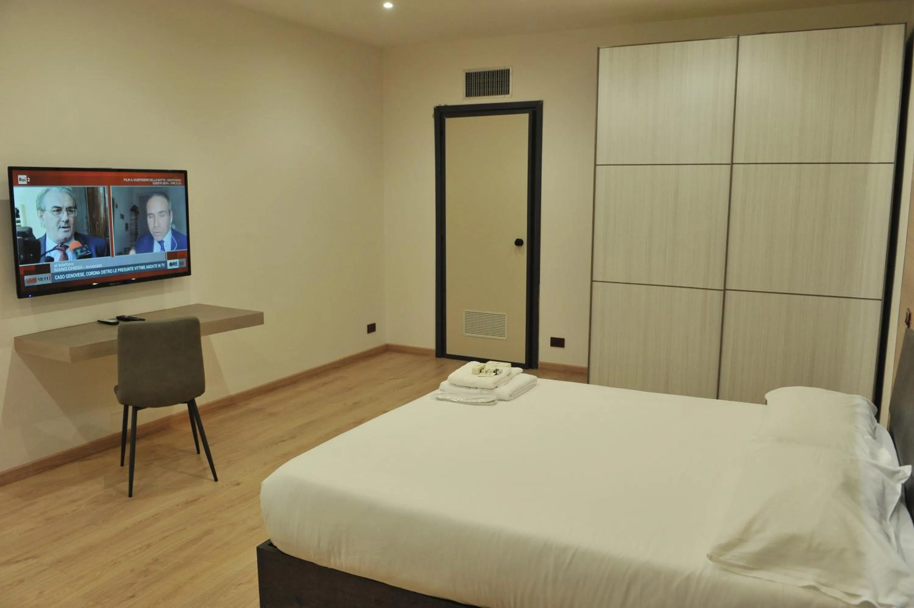 Bed in Hotel Theotokos