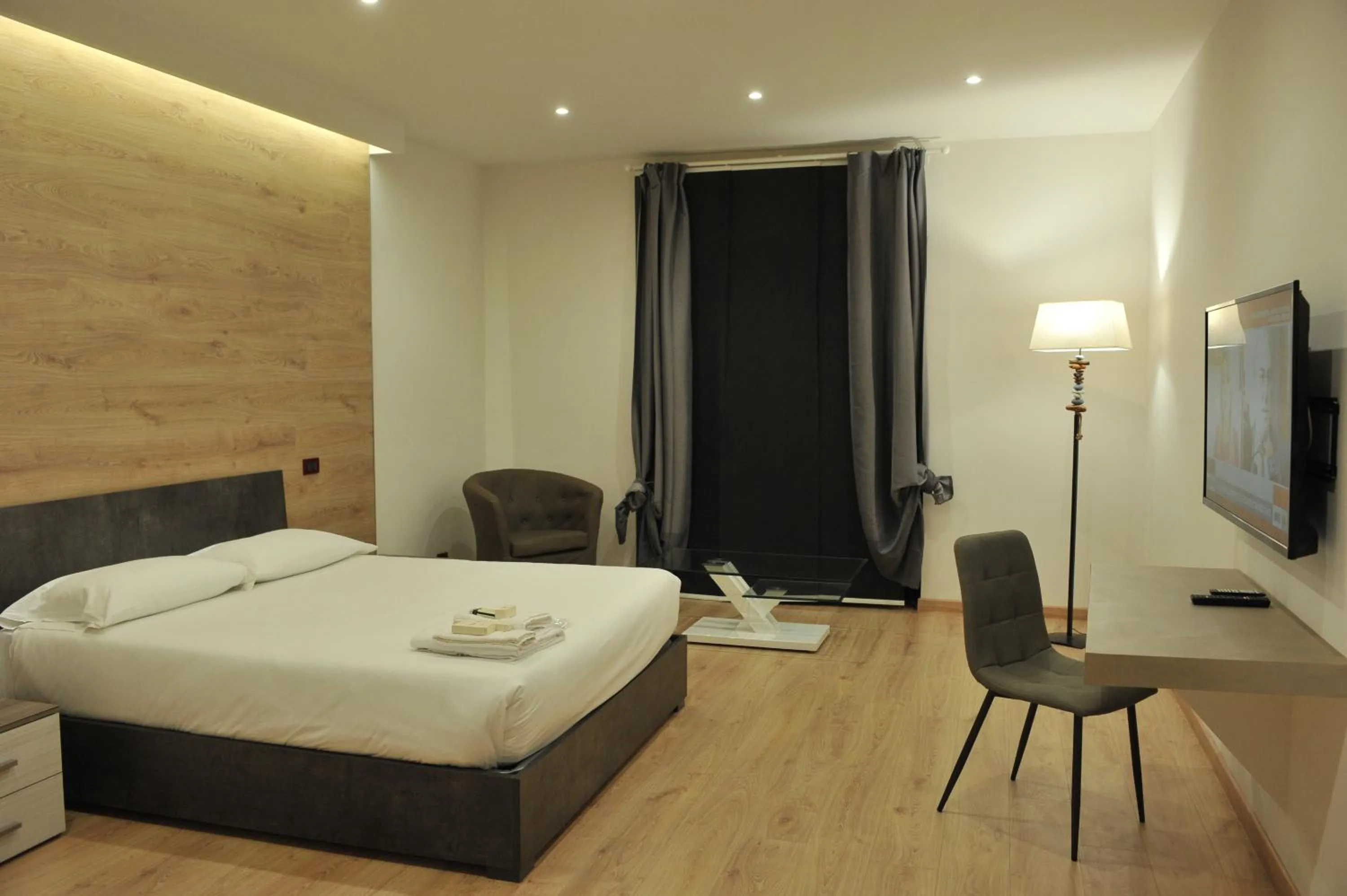 Bed in Hotel Theotokos