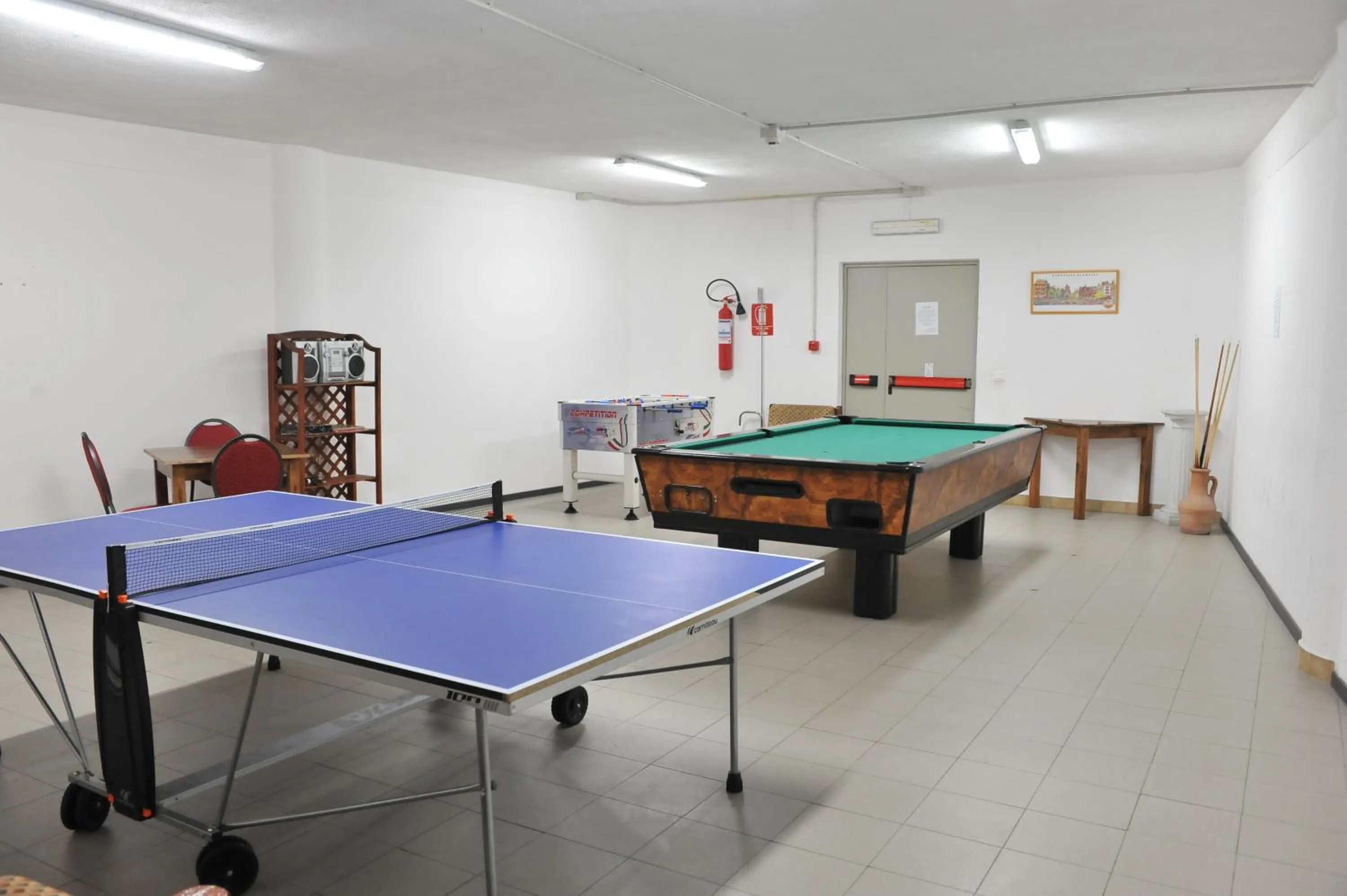 Game Room in Hotel Theotokos