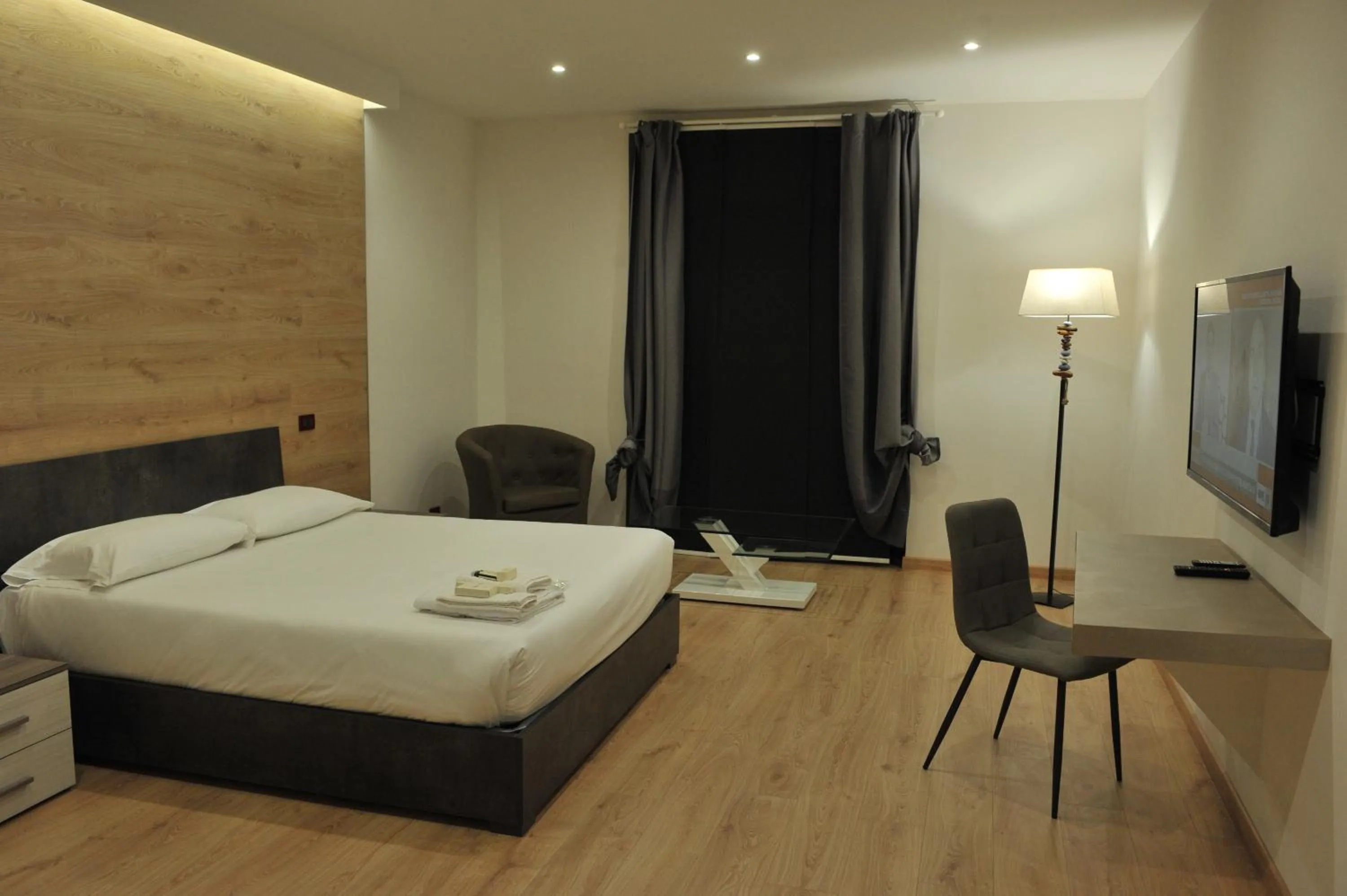 Bed in Hotel Theotokos