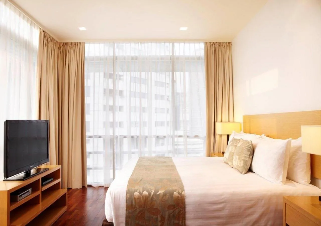 Bedroom, Bed in PARKROYAL Serviced Suites Kuala Lumpur