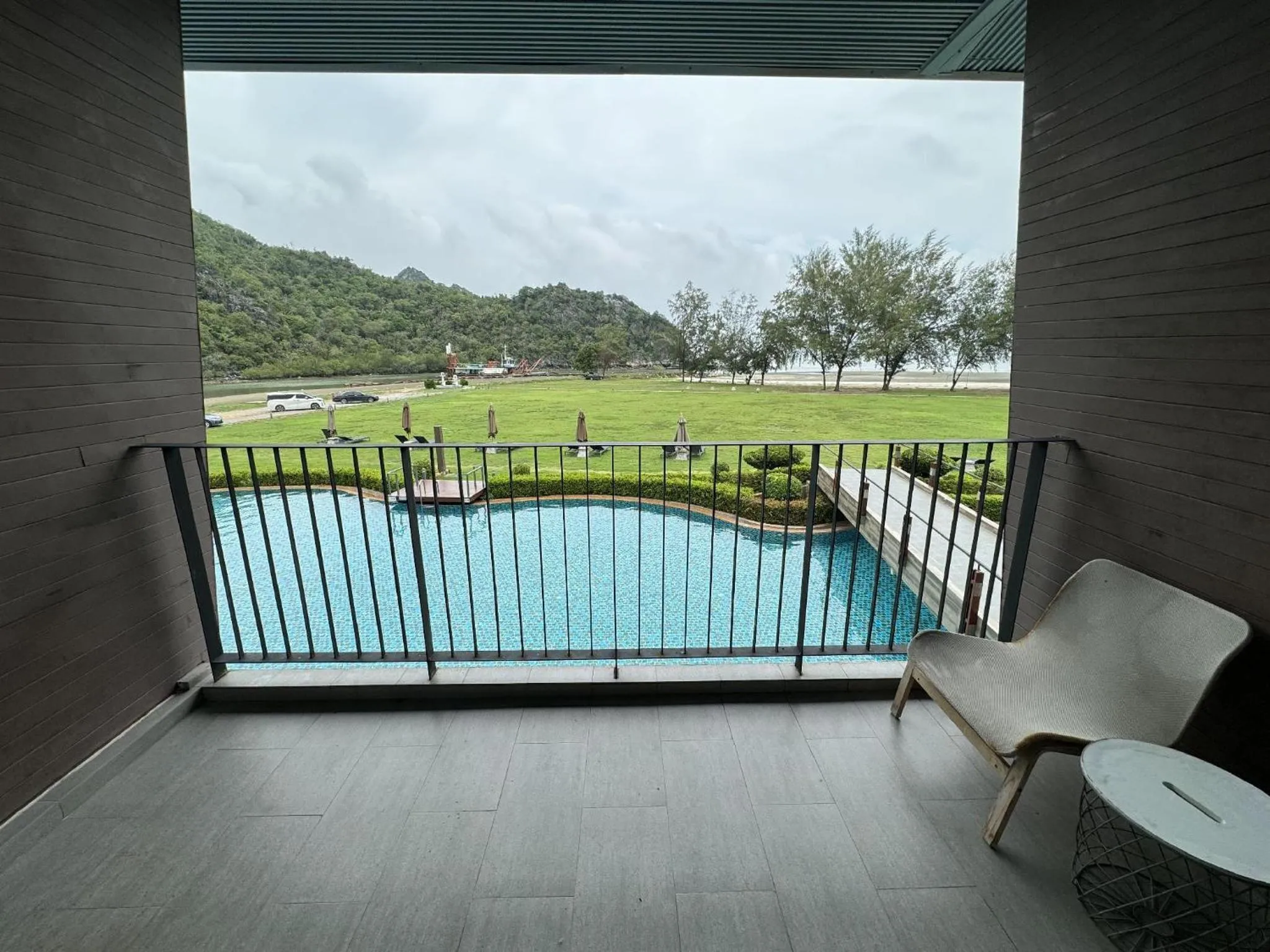 Balcony/Terrace in La Isla Pranburi Beach Resort