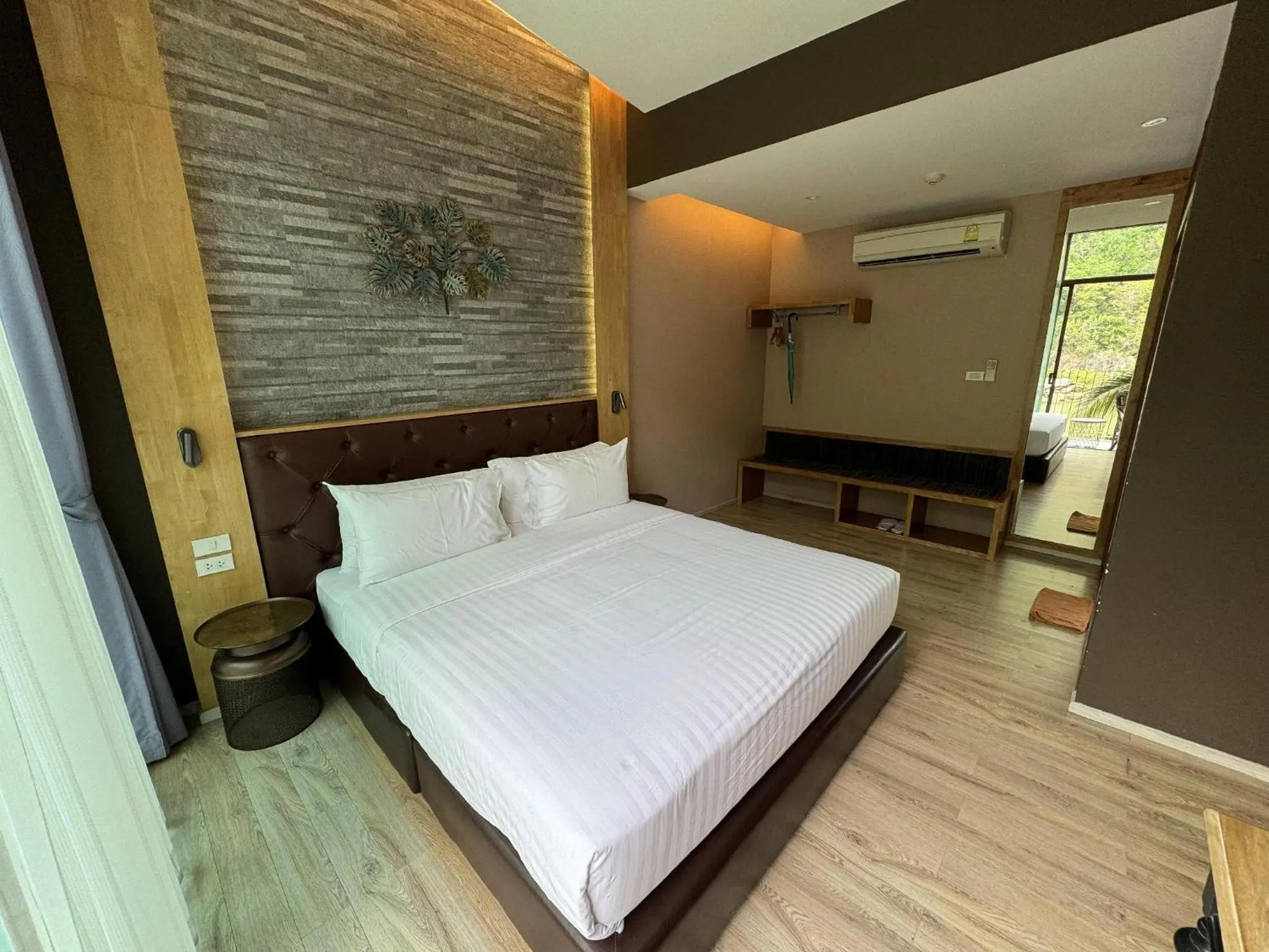 Bed in La Isla Pranburi Beach Resort