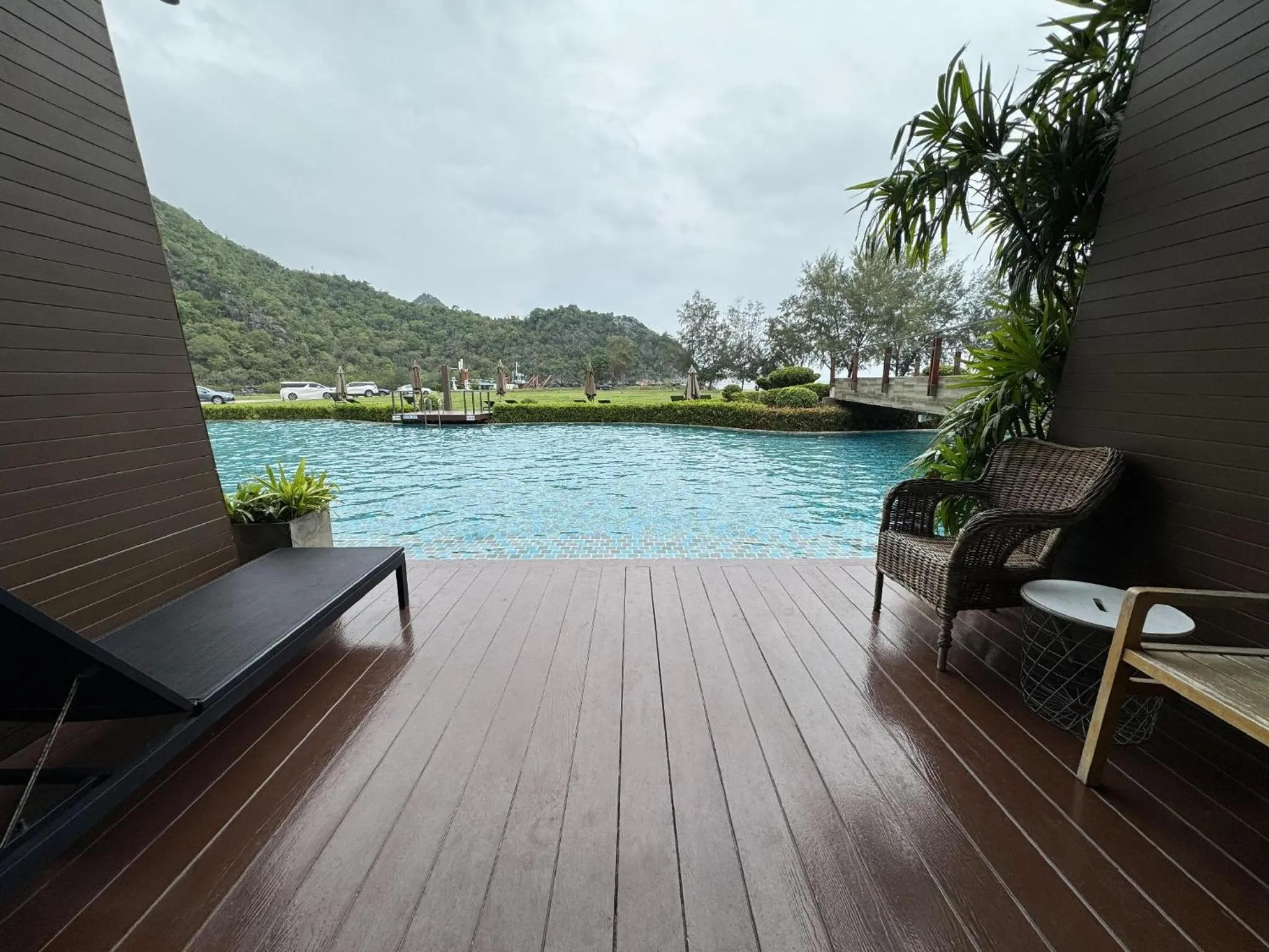 Balcony/Terrace in La Isla Pranburi Beach Resort