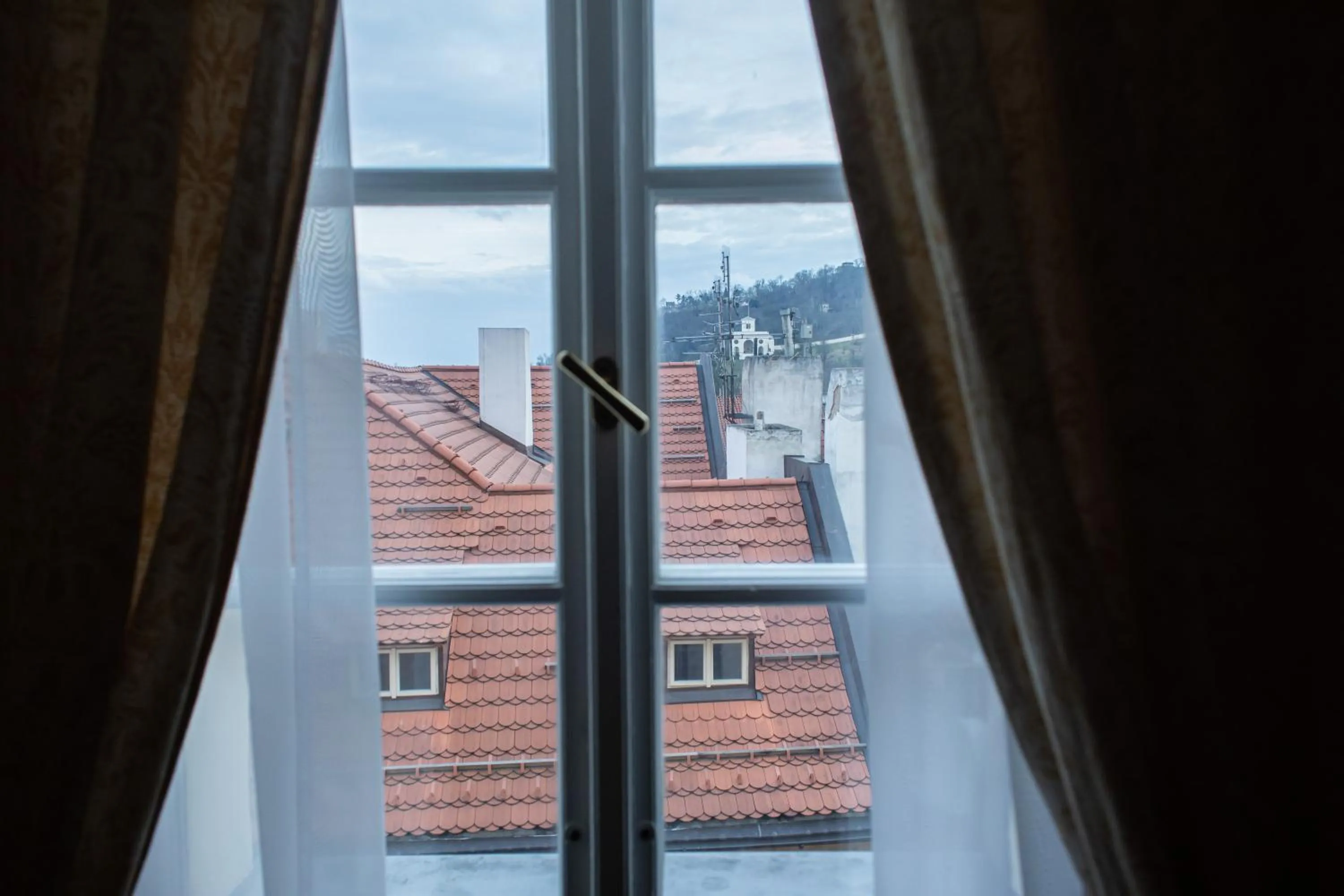 City view in Residence Thunovska