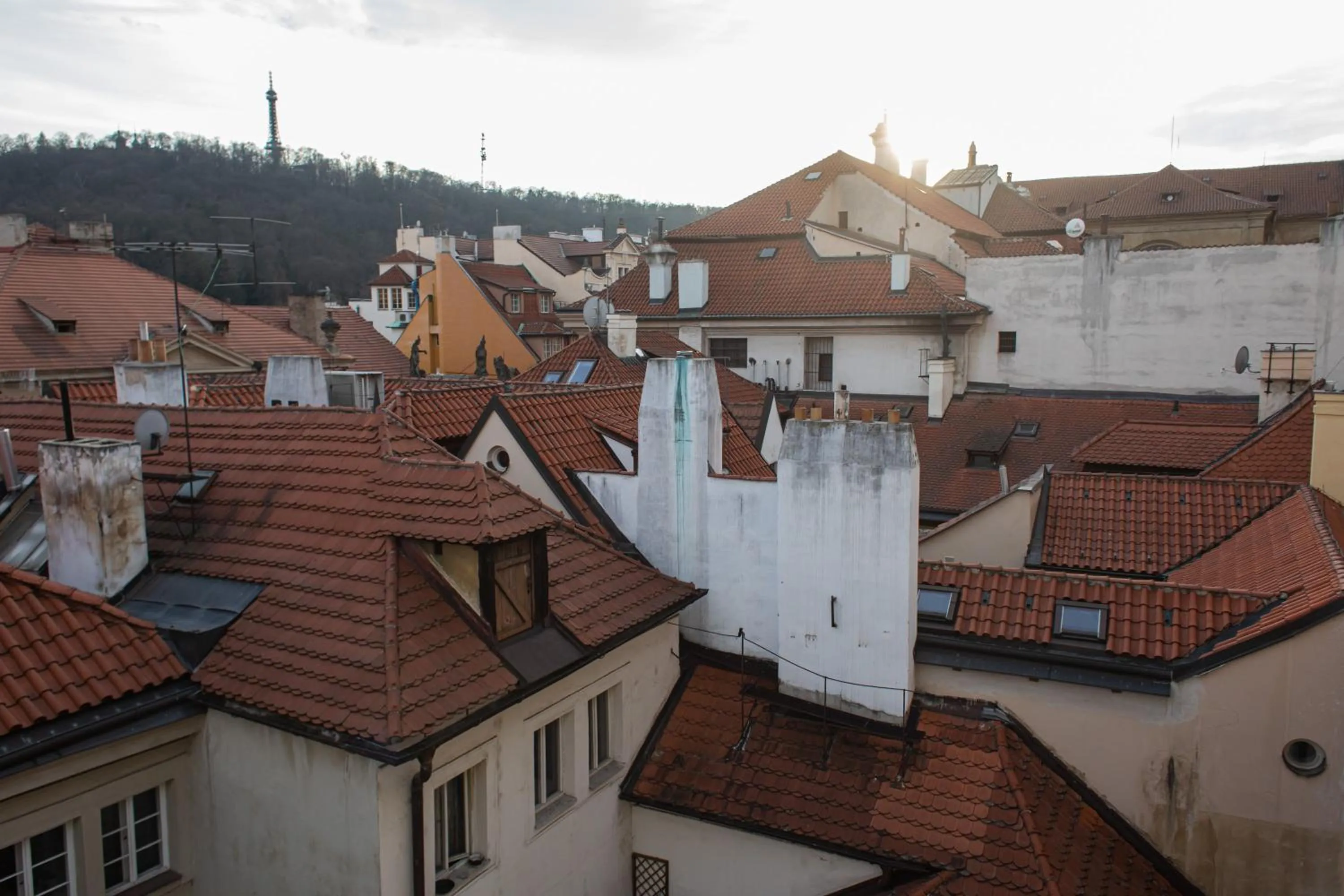 City view in Residence Thunovska