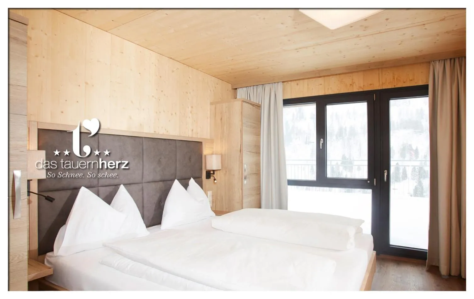 Bed in Das Tauernherz