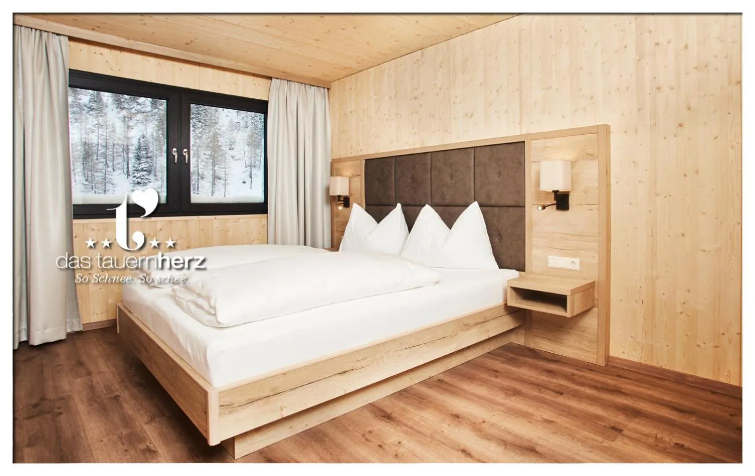 Bed in Das Tauernherz