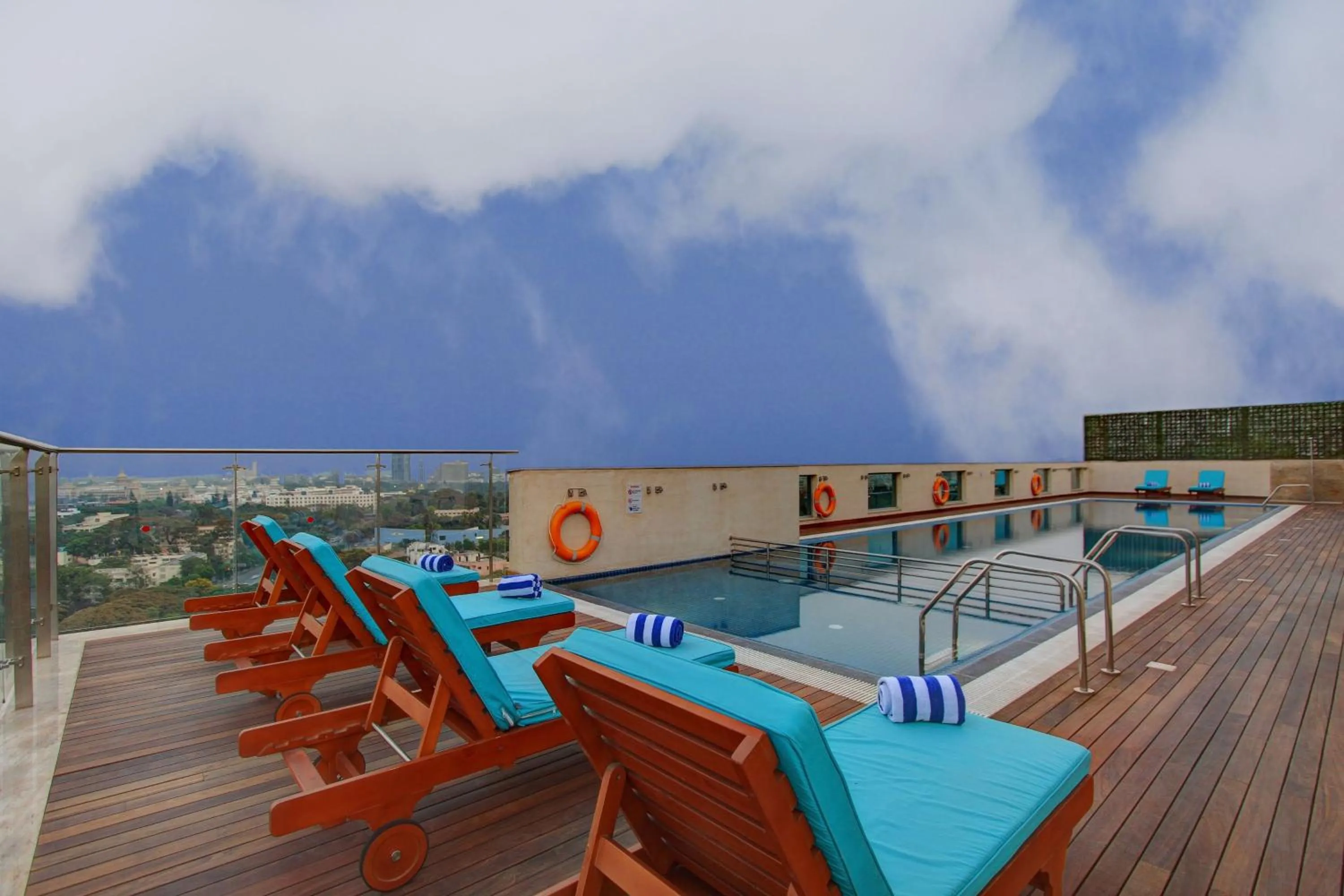 Swimming pool in Holiday Inn Bengaluru Racecourse by IHG