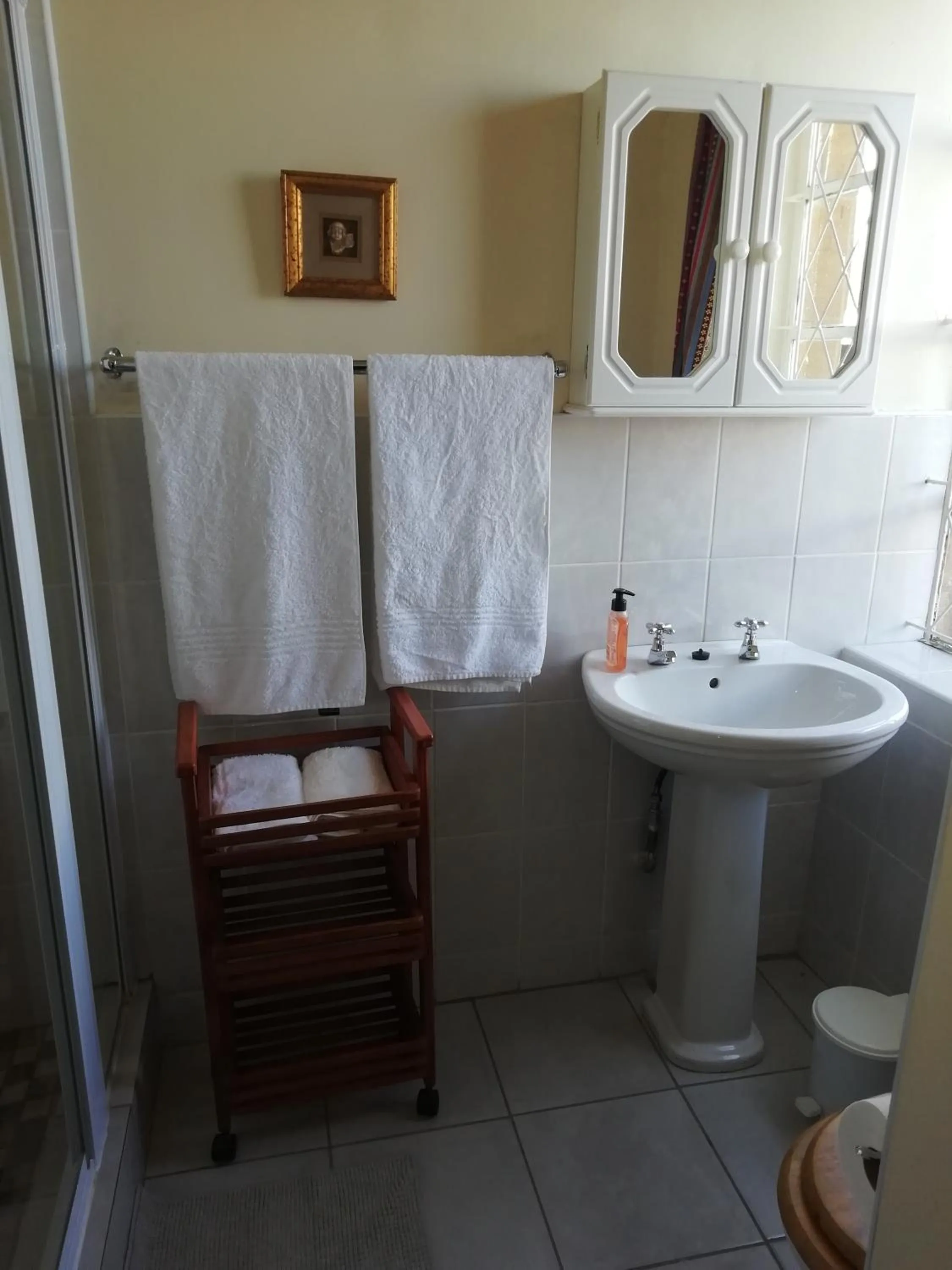 Bathroom in Wegkomkans B&B