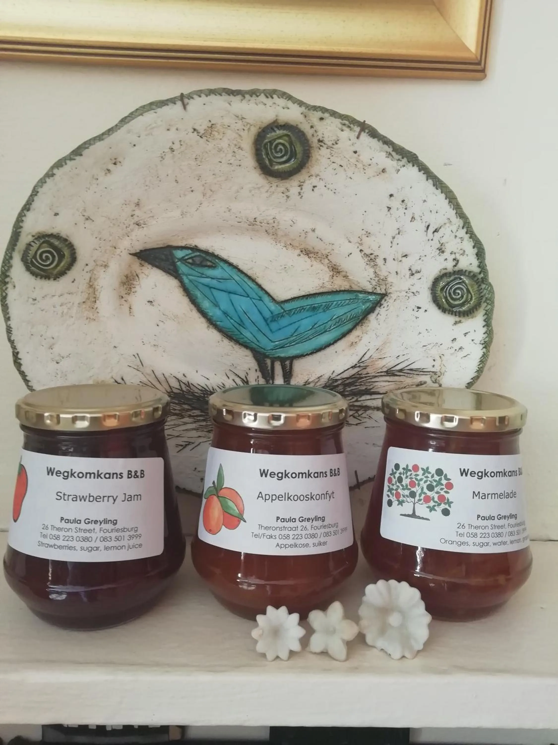 Food and drinks in Wegkomkans B&B