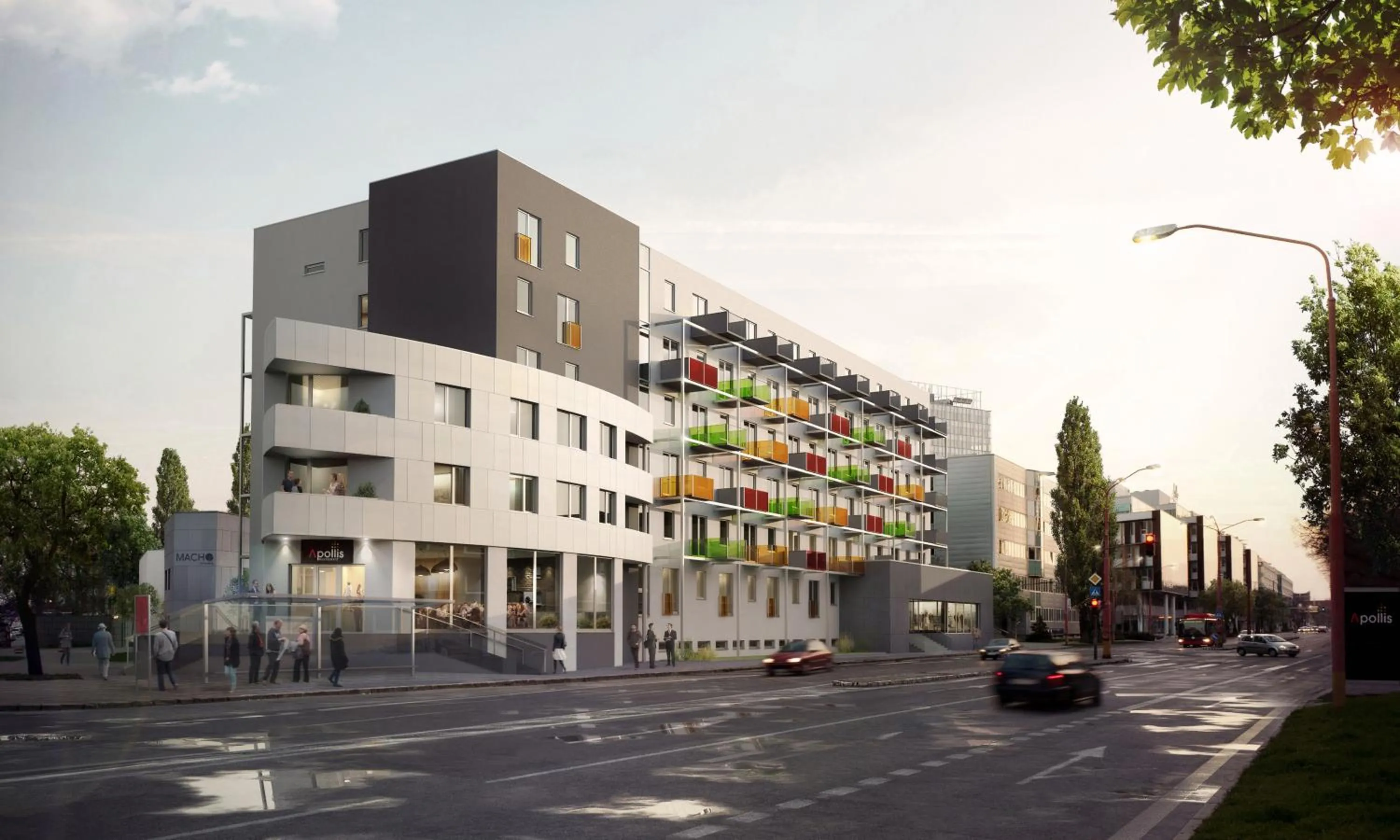 Facade/entrance in Apollis Business&Budget by Ambiente