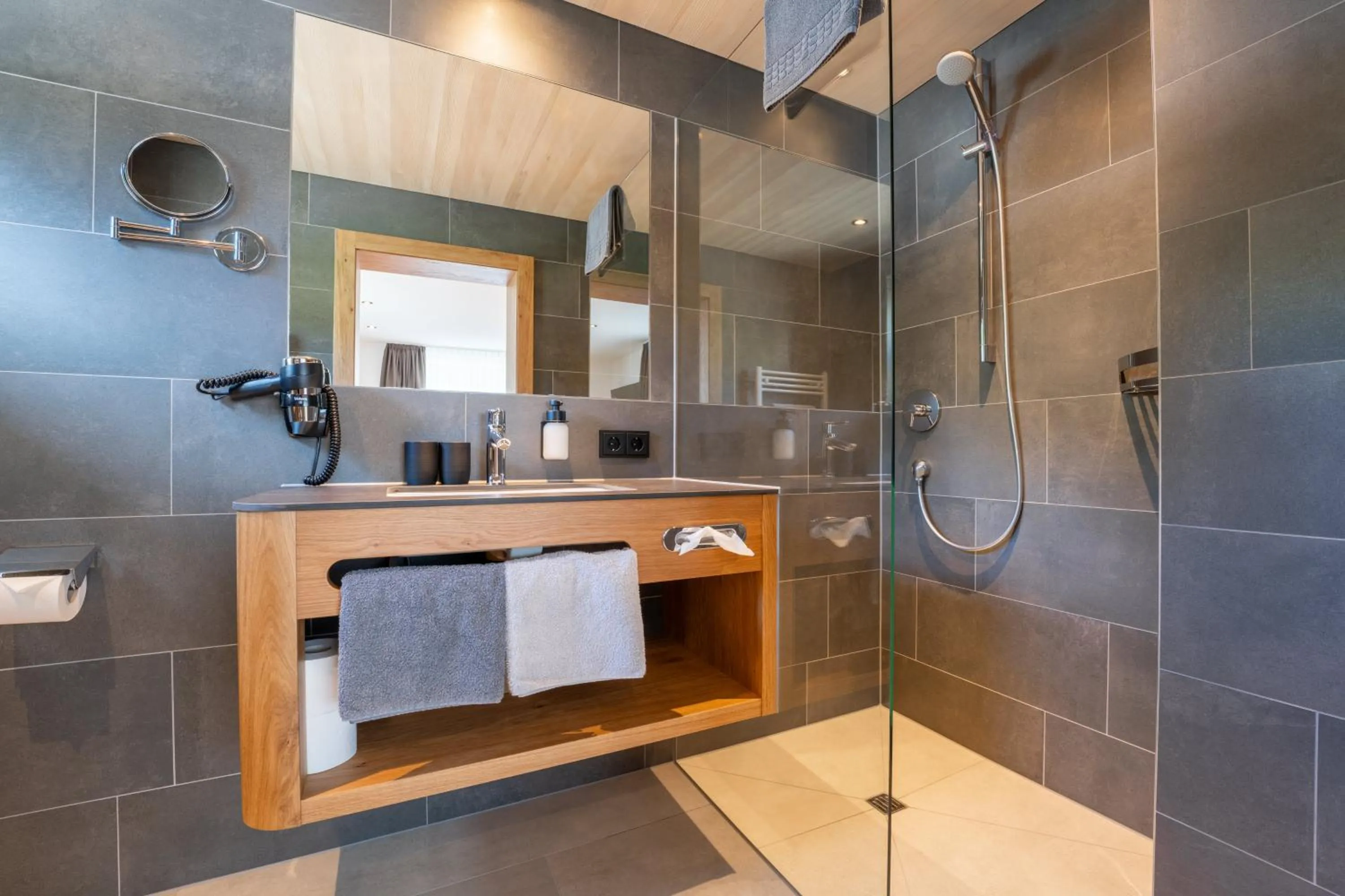 Shower in Hotel Garni Krumbach