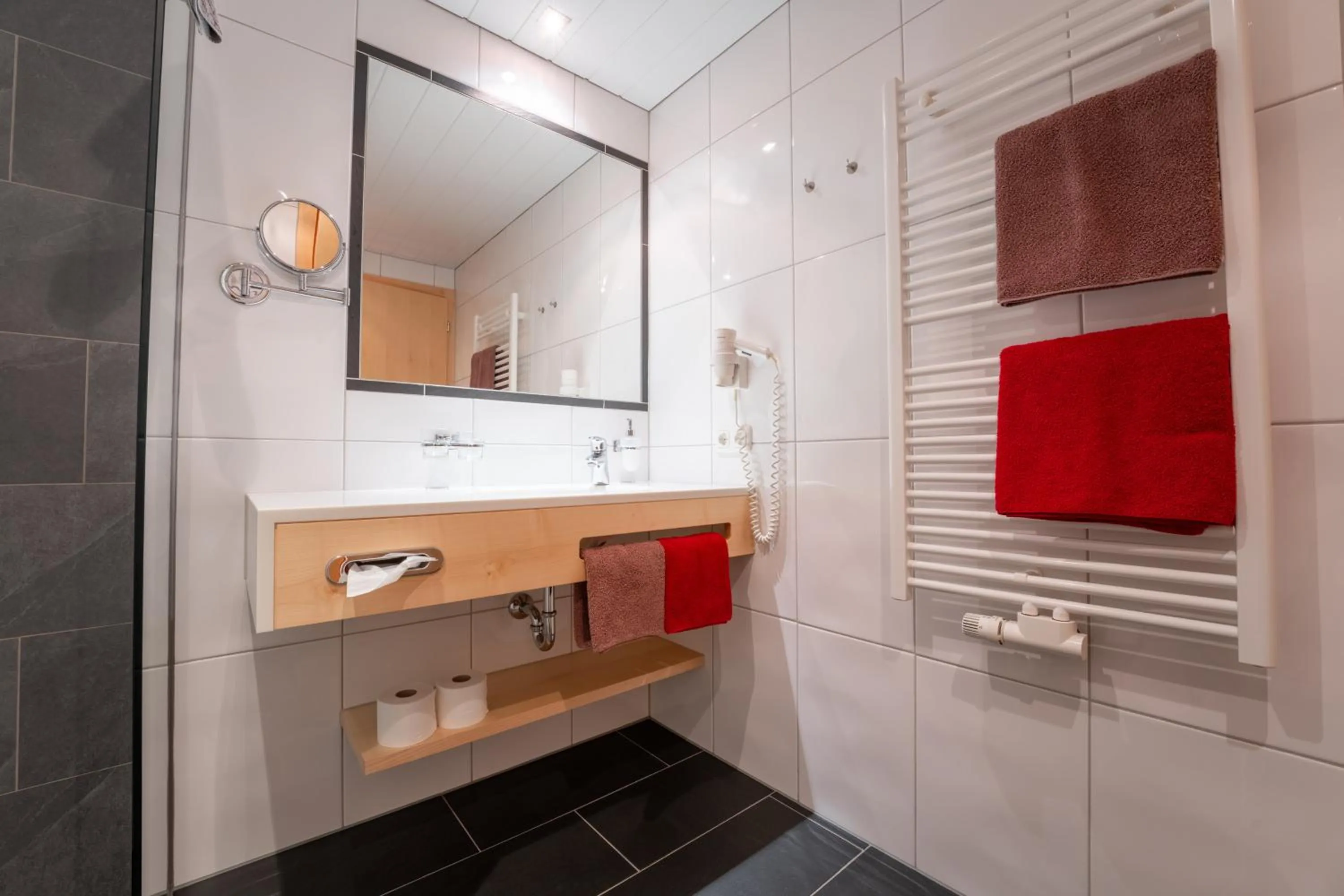 Shower in Hotel Garni Krumbach