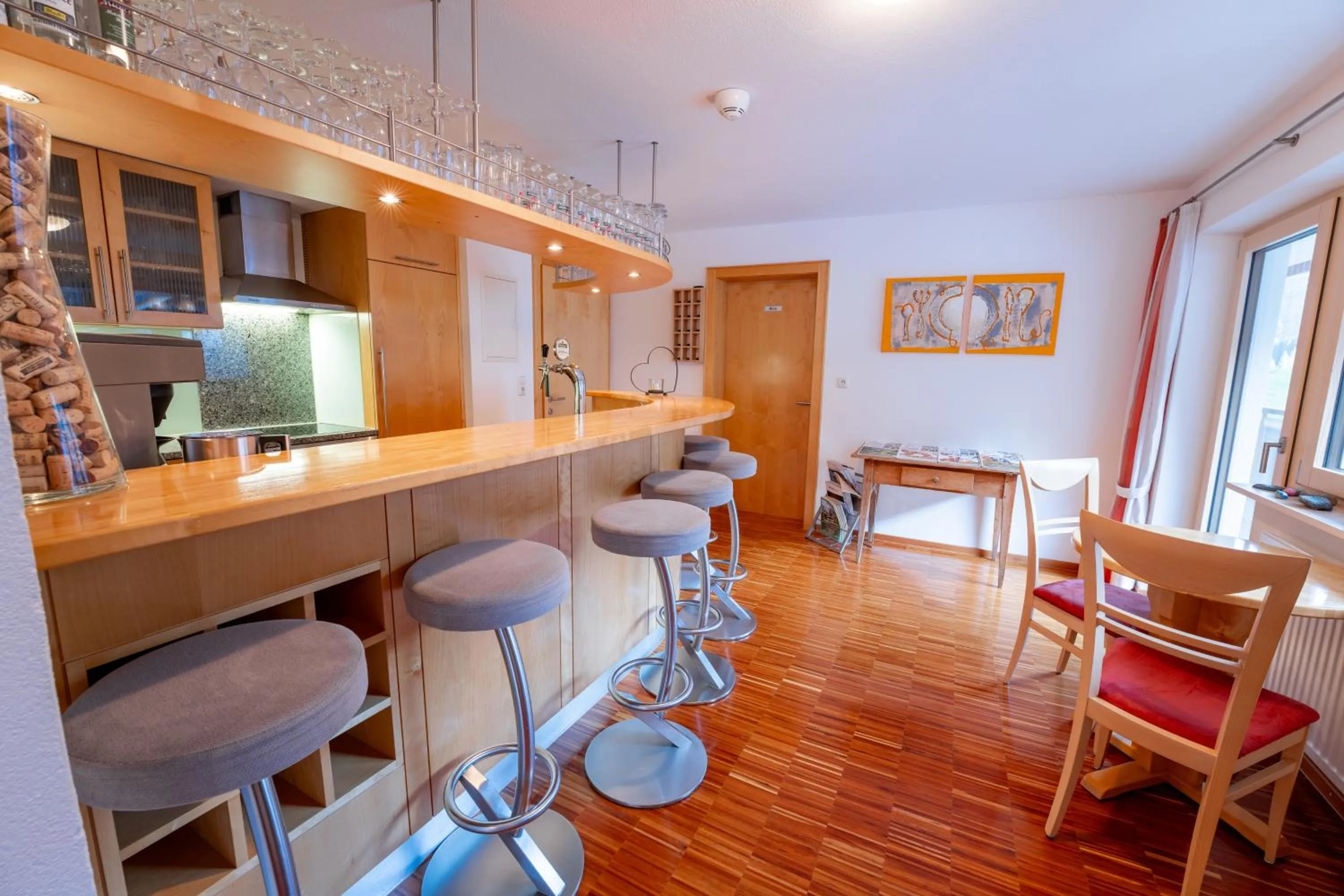 Lounge or bar in Hotel Garni Krumbach