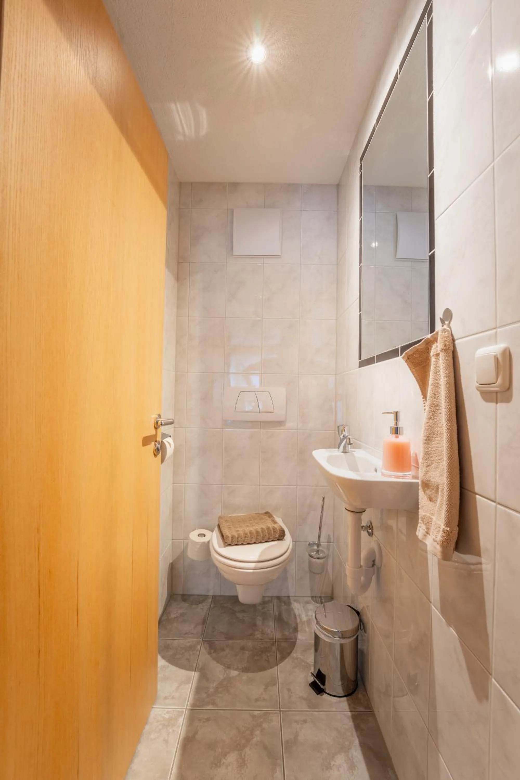 Bathroom in Hotel Garni Krumbach