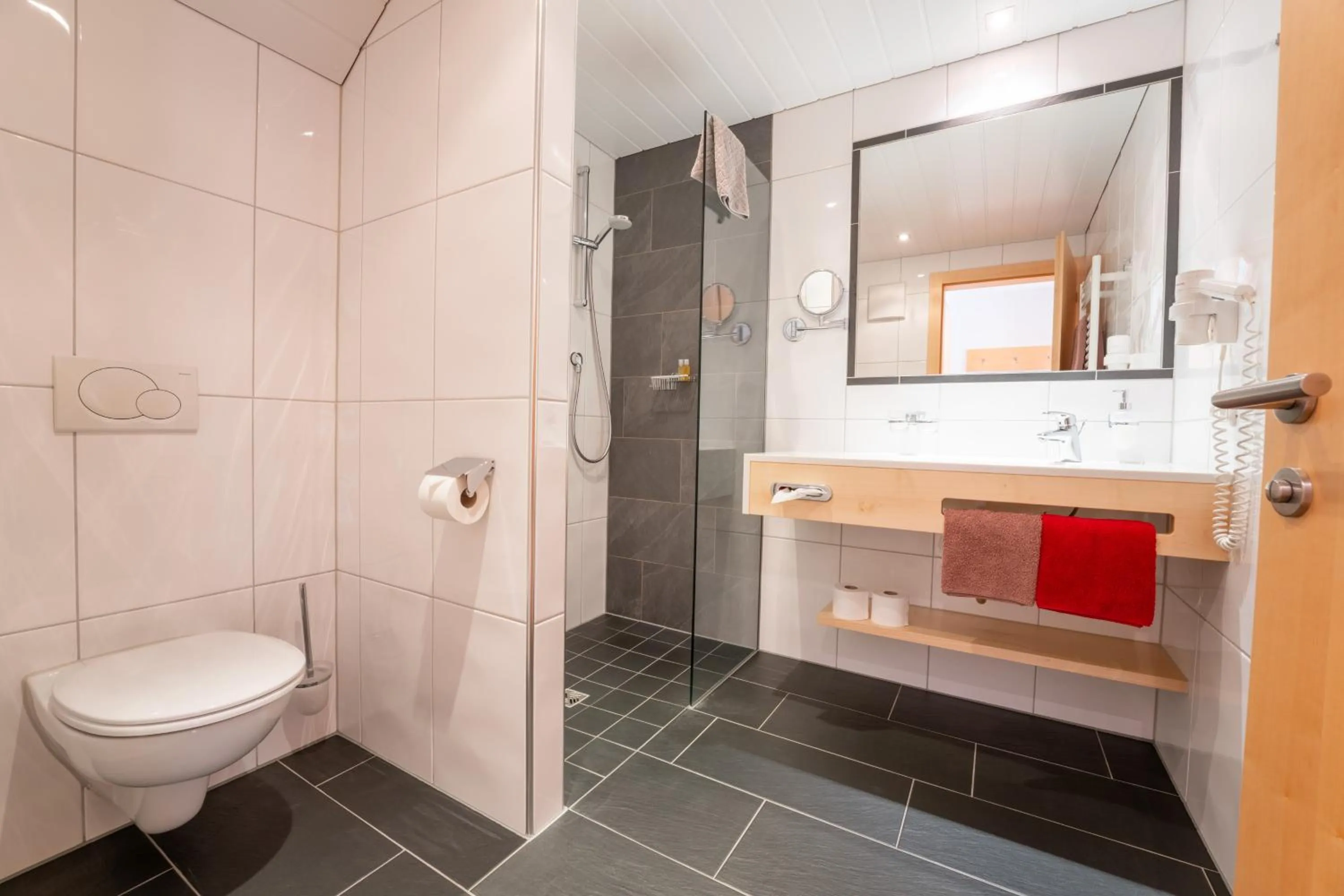 Shower in Hotel Garni Krumbach