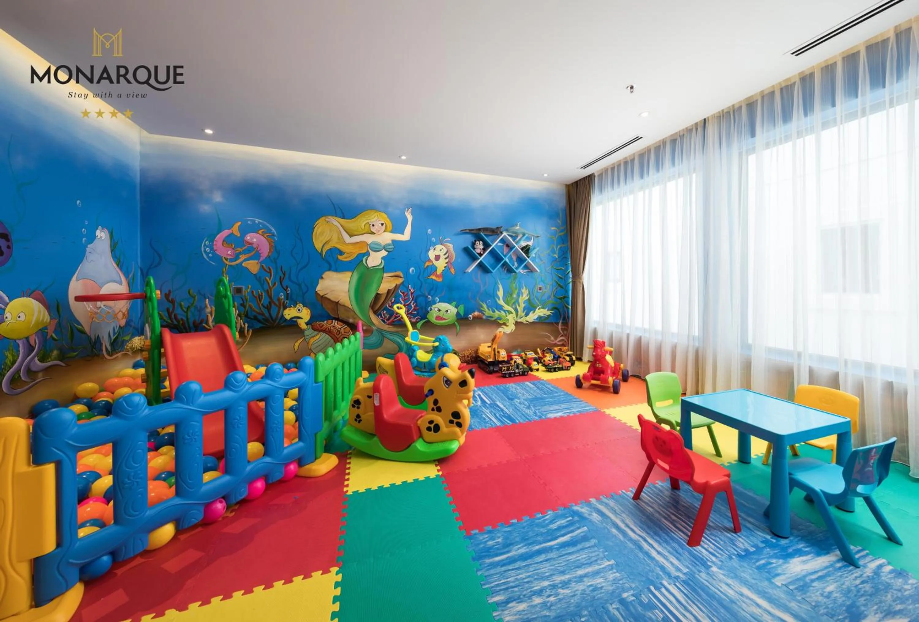 Children play ground in Monarque Hotel Danang