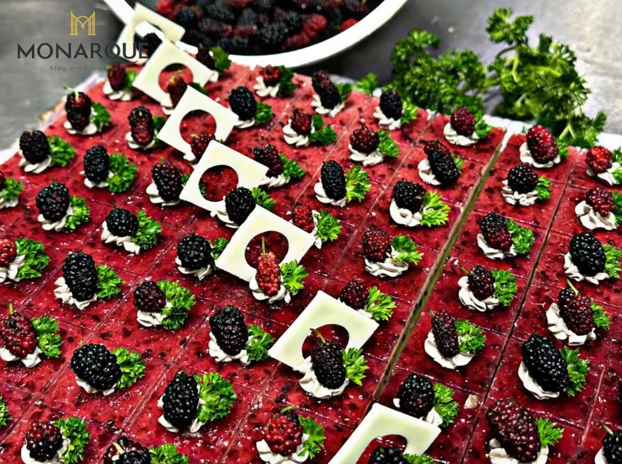 Food and drinks in Monarque Hotel Danang