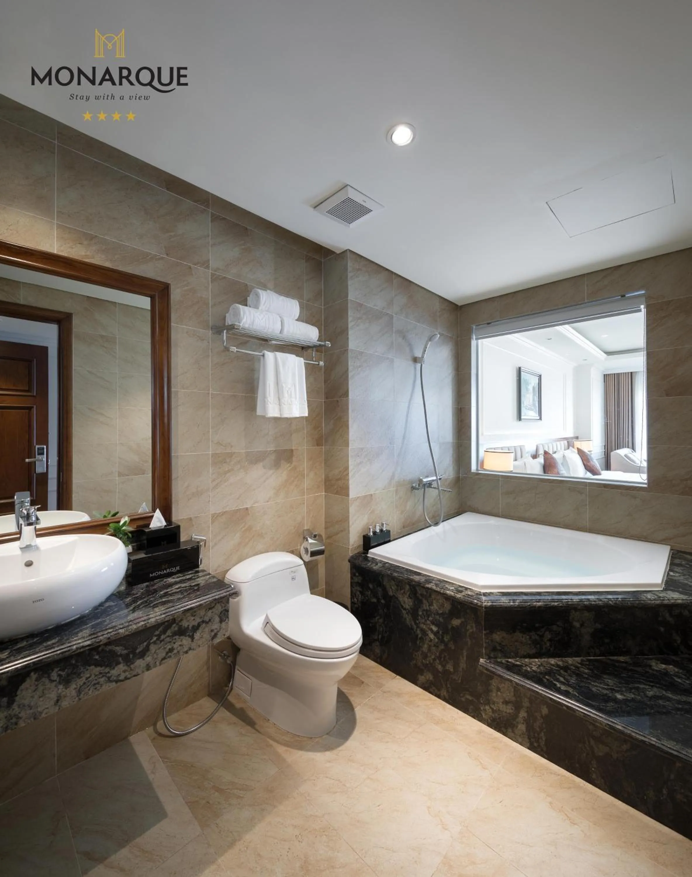 Bathroom in Monarque Hotel Danang