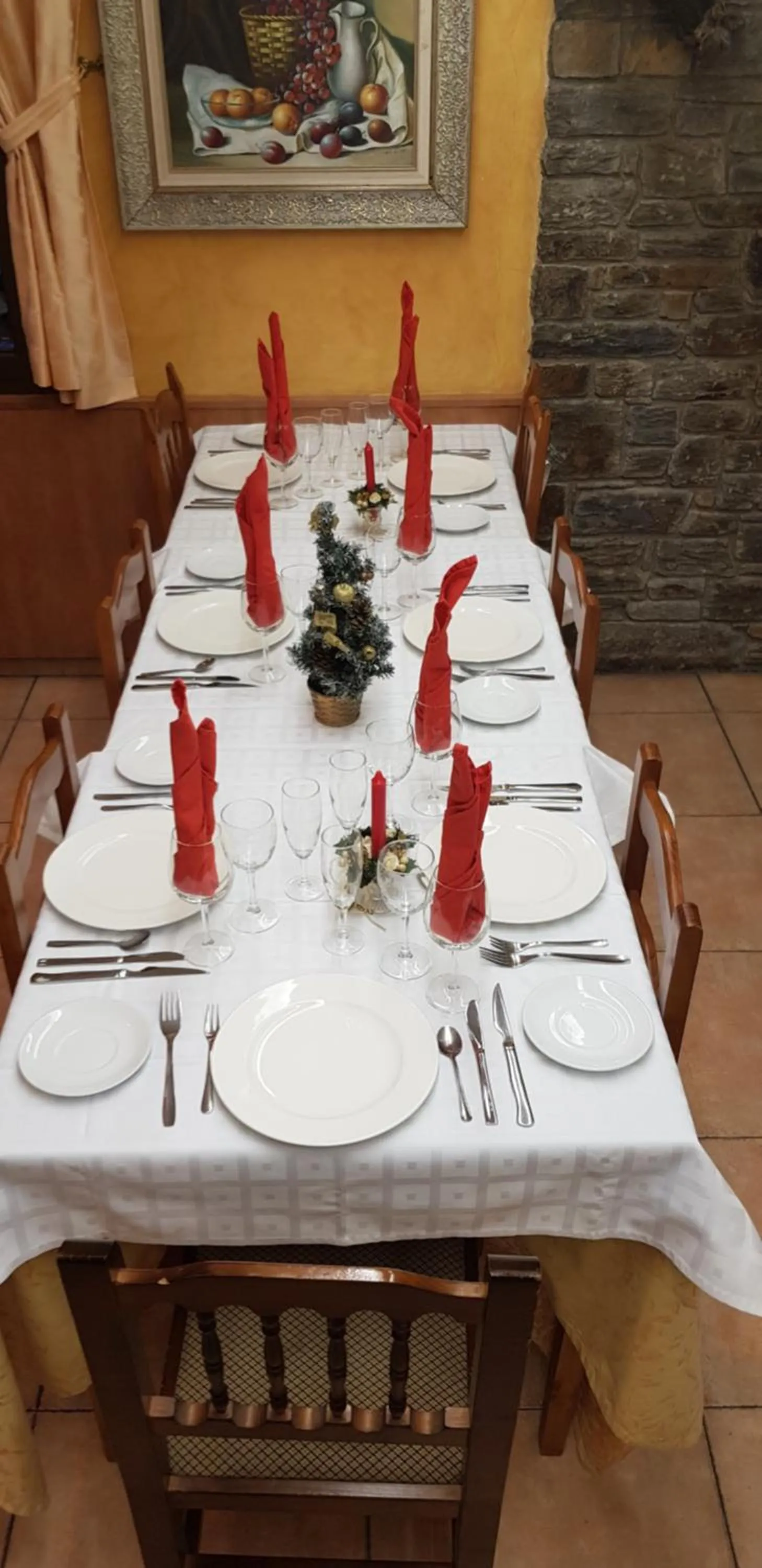 Dining area in Hotel Sucara