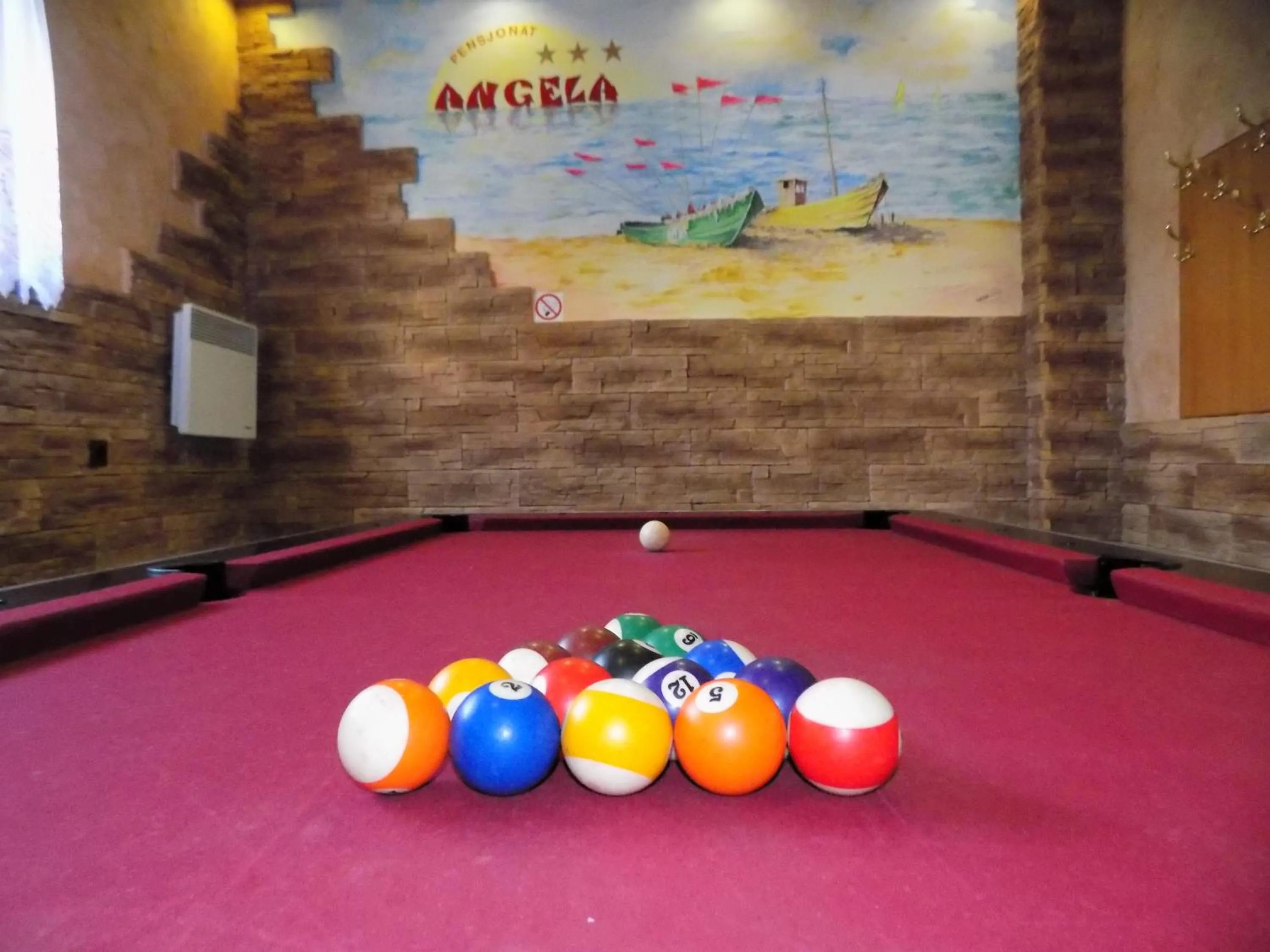 Billiard in Pensjonat Angela