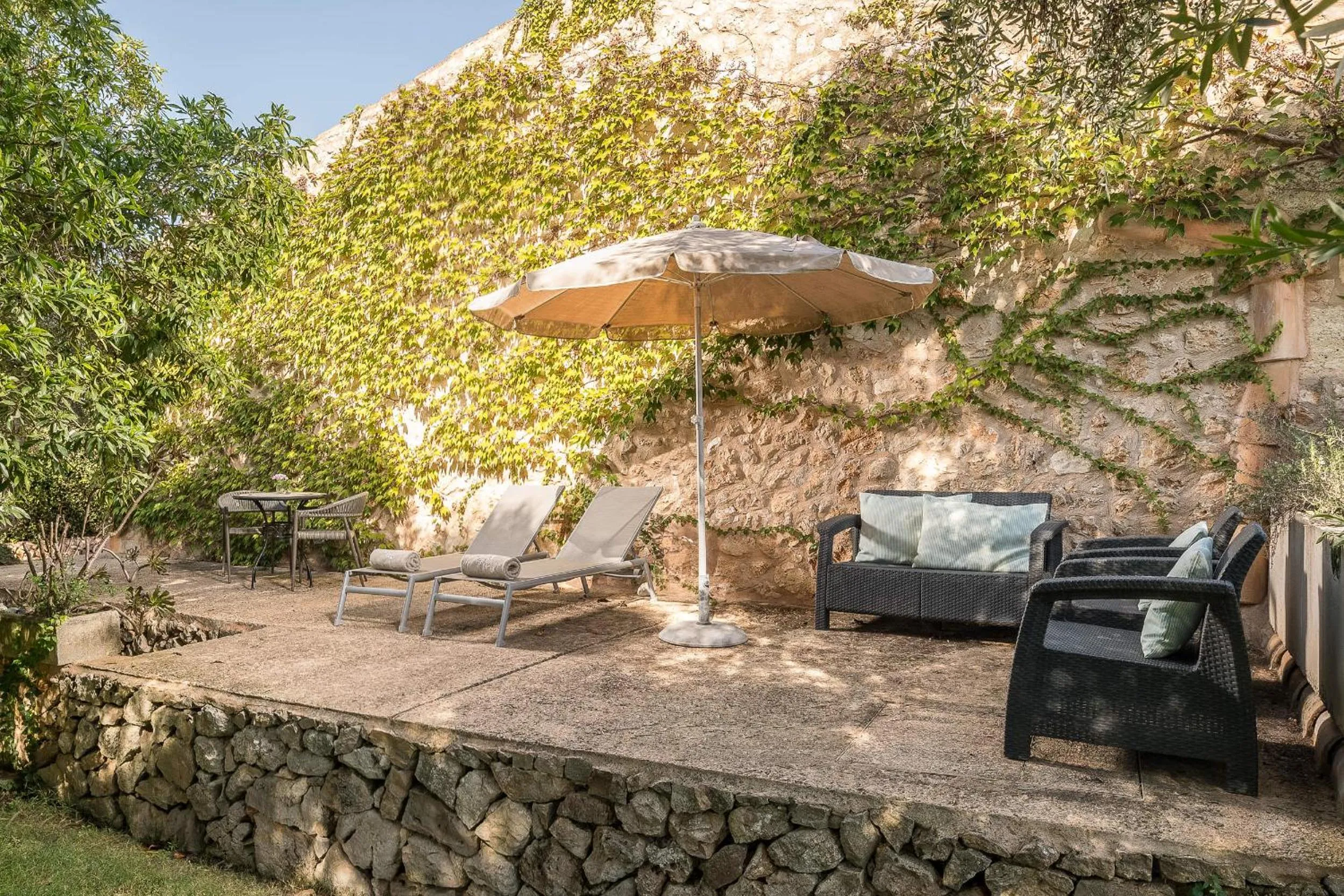 Balcony/Terrace in Hotel Sa Franquesa Nova