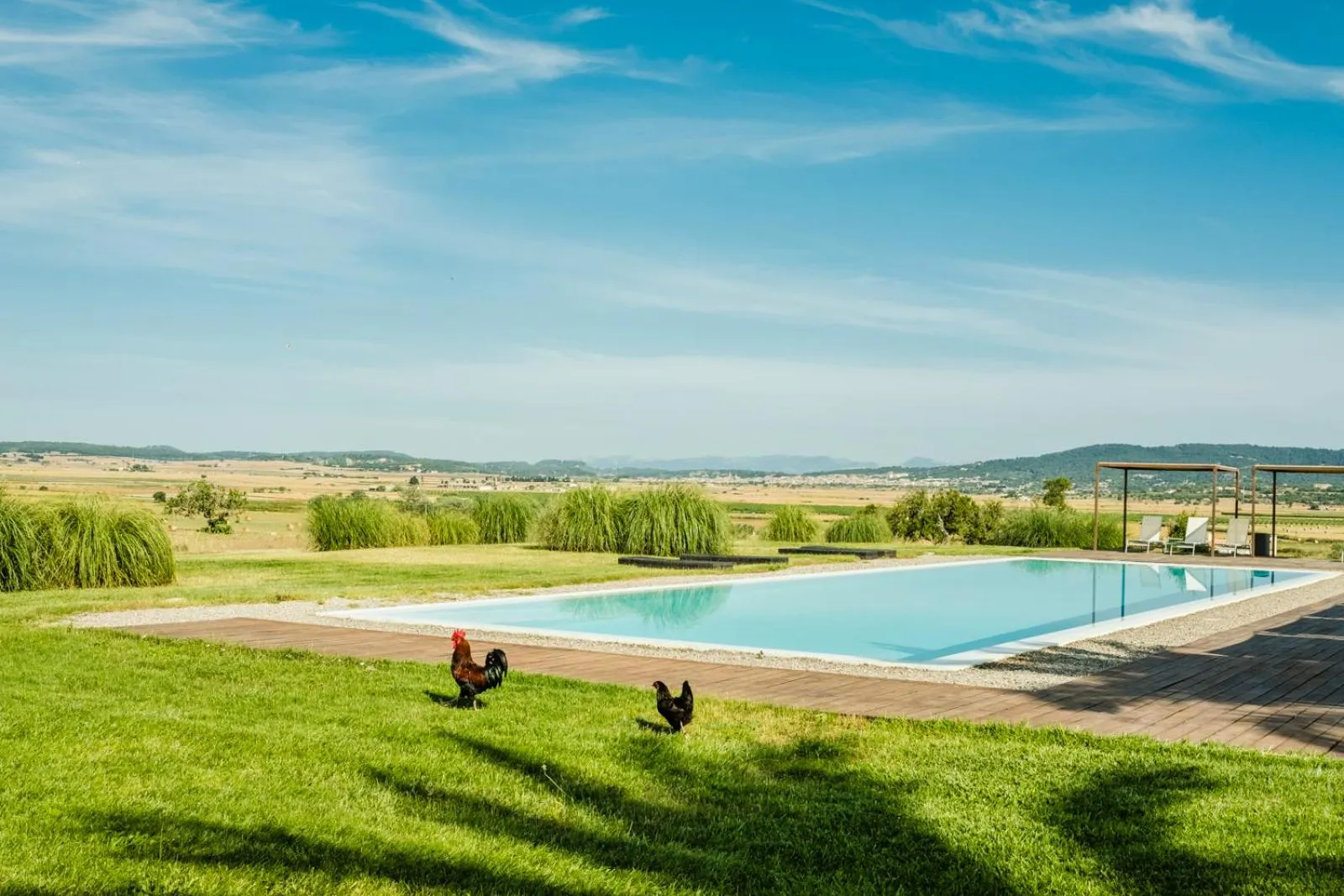 Swimming pool in Hotel Sa Franquesa Nova