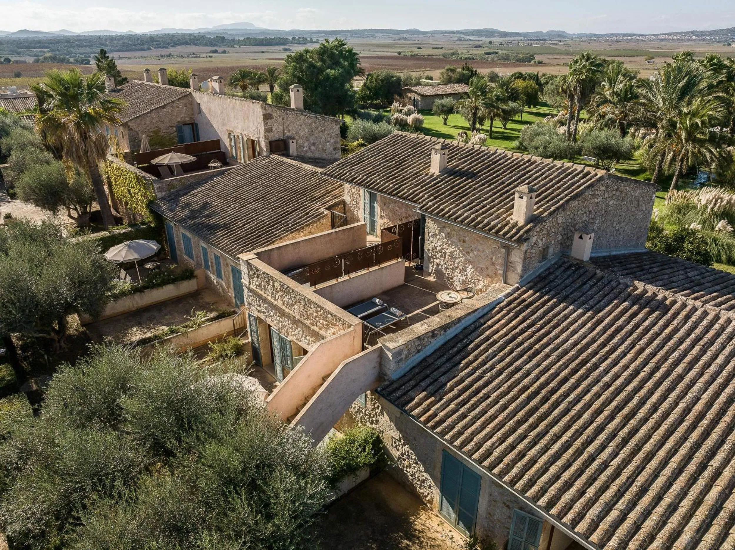 Bird's eye view in Hotel Sa Franquesa Nova