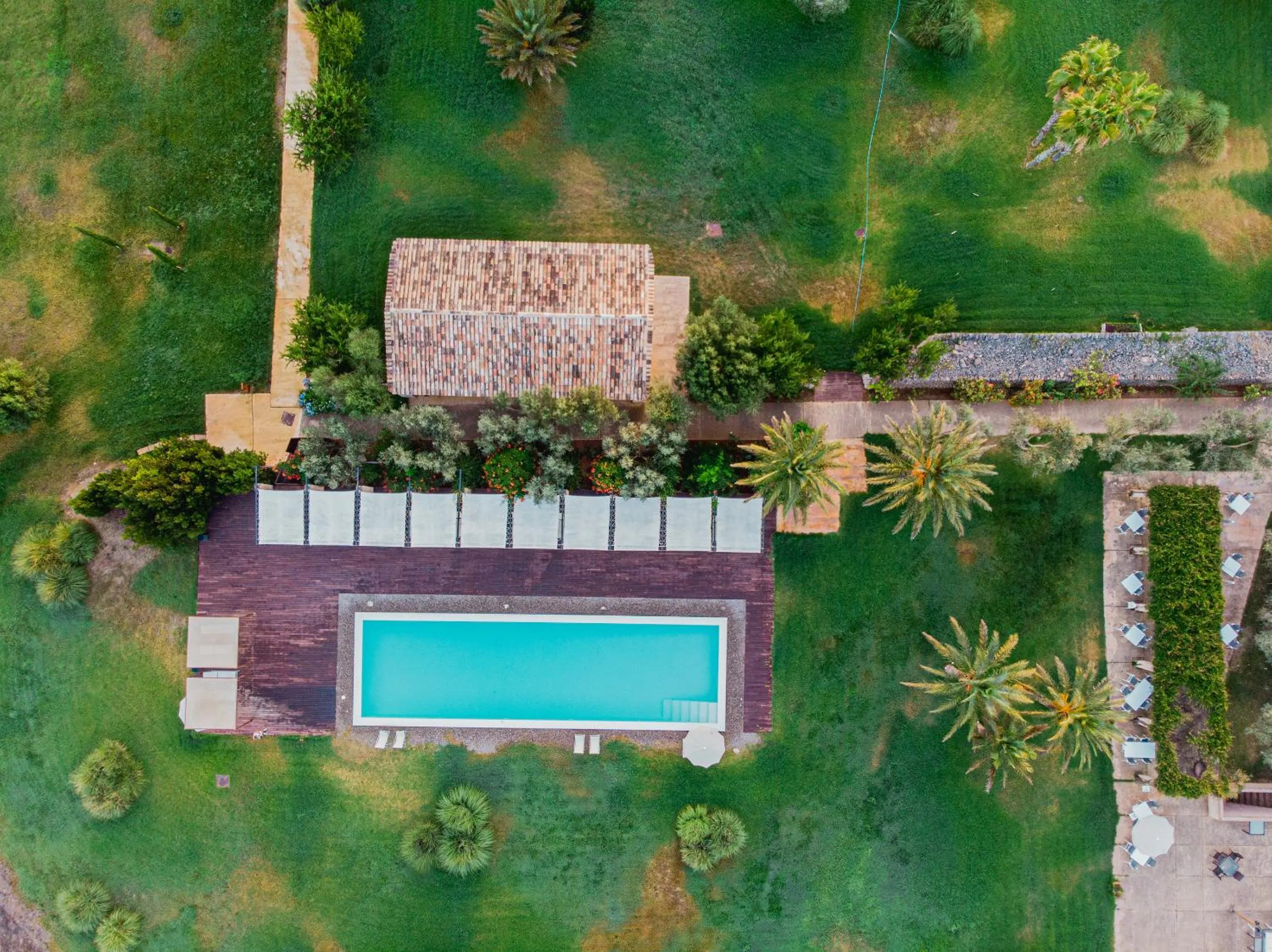 Bird's eye view in Hotel Sa Franquesa Nova